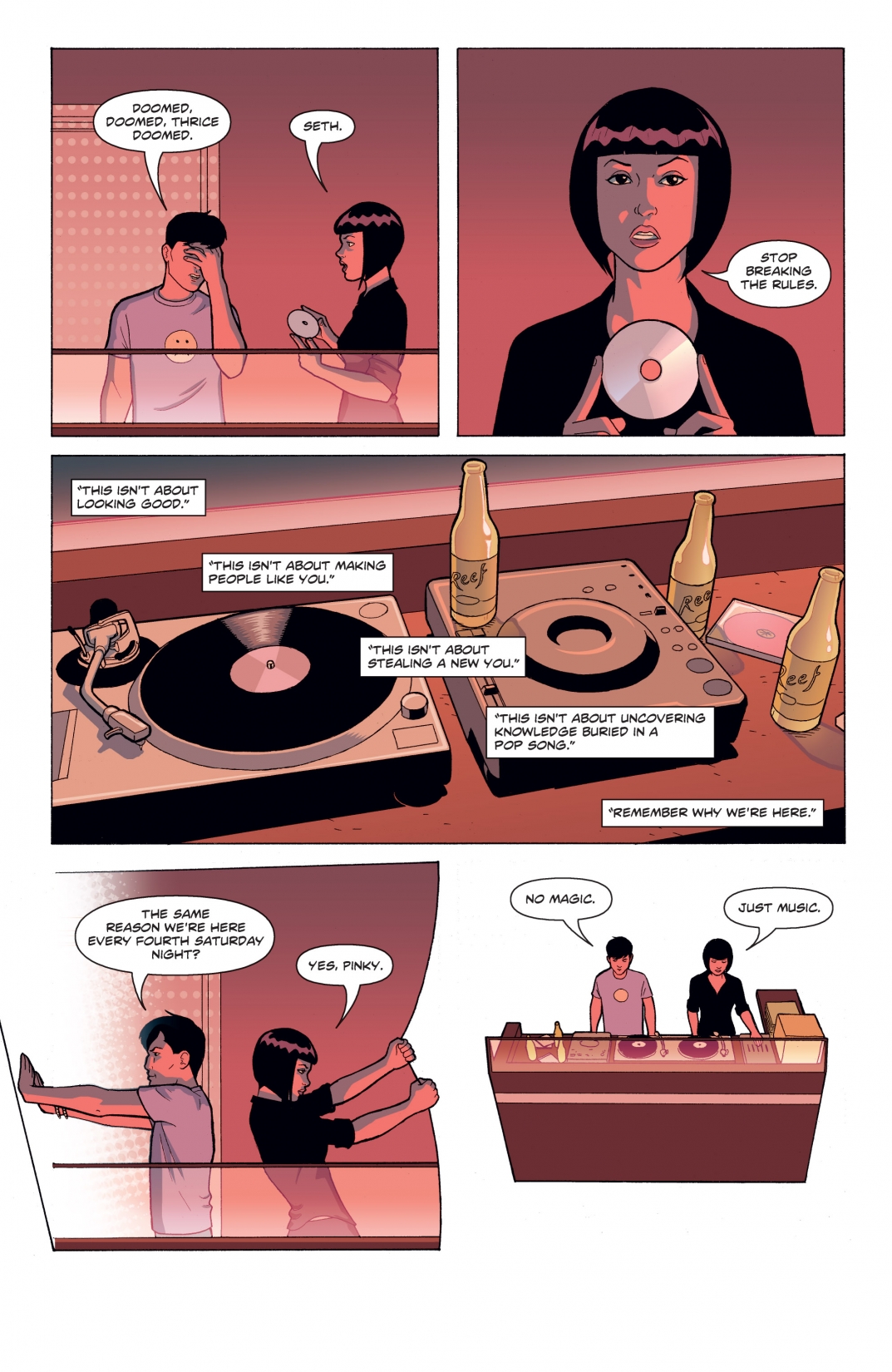 Read online Phonogram: The Singles Club comic -  Issue # _TPB - 76