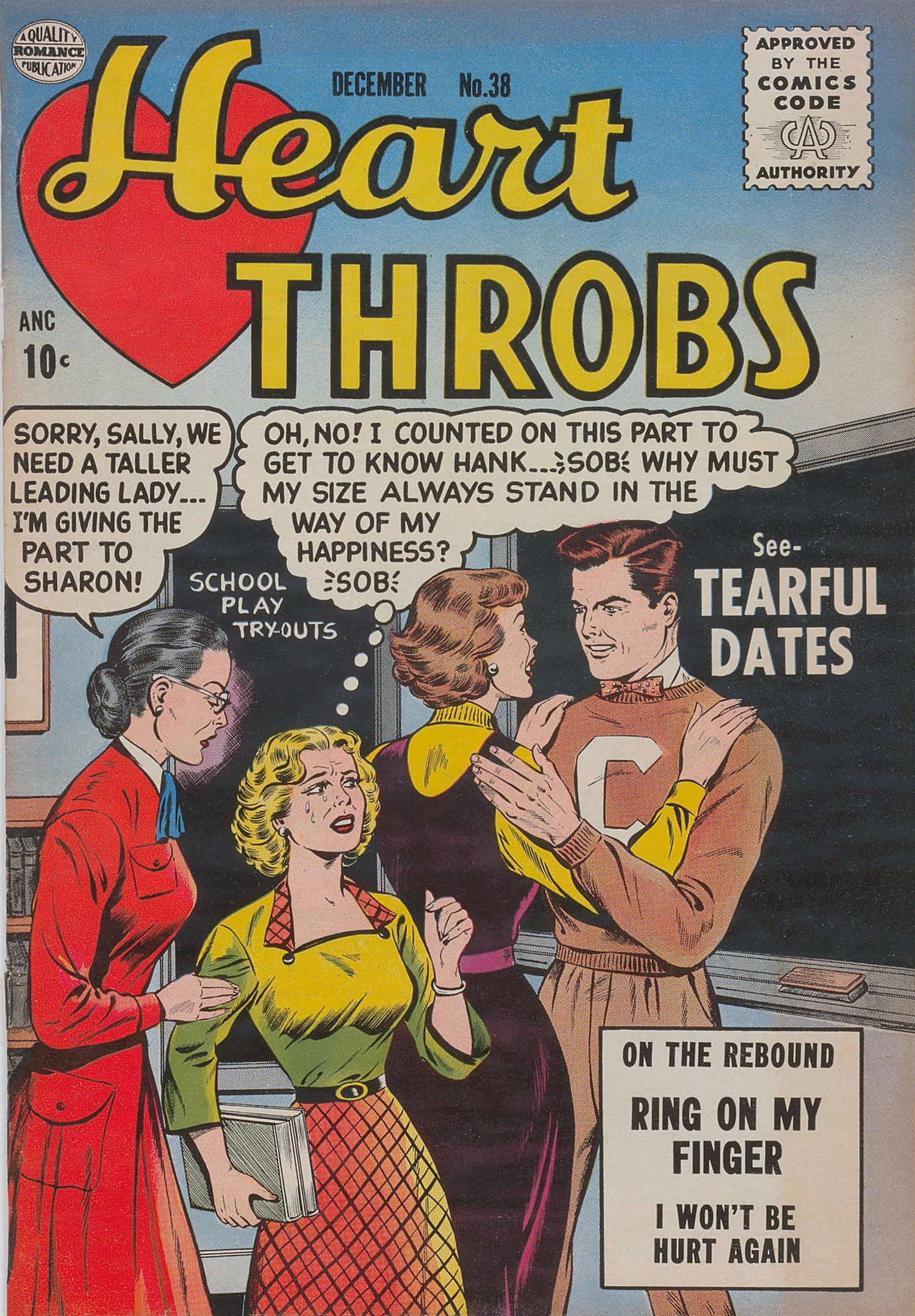 Read online Heart Throbs comic -  Issue #38 - 1