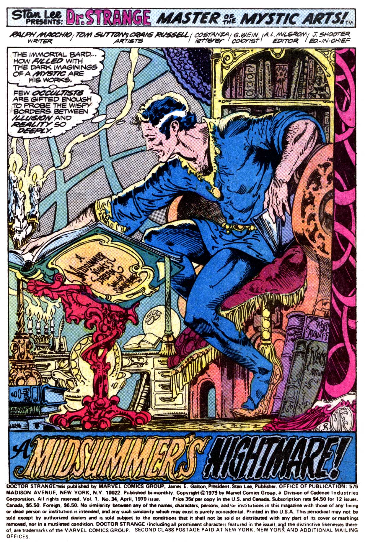 Read online Doctor Strange (1974) comic -  Issue #34 - 2