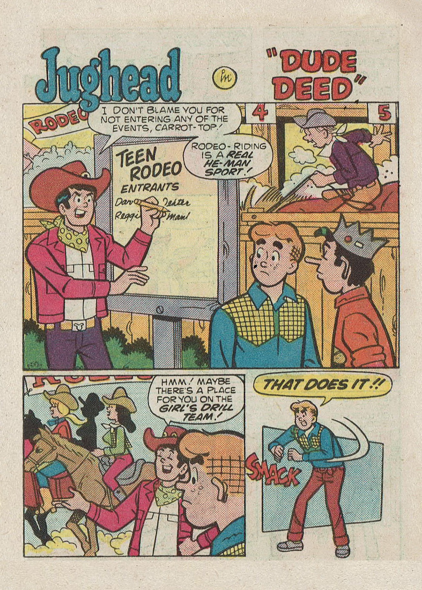 Read online Jughead Jones Comics Digest comic -  Issue #54 - 91