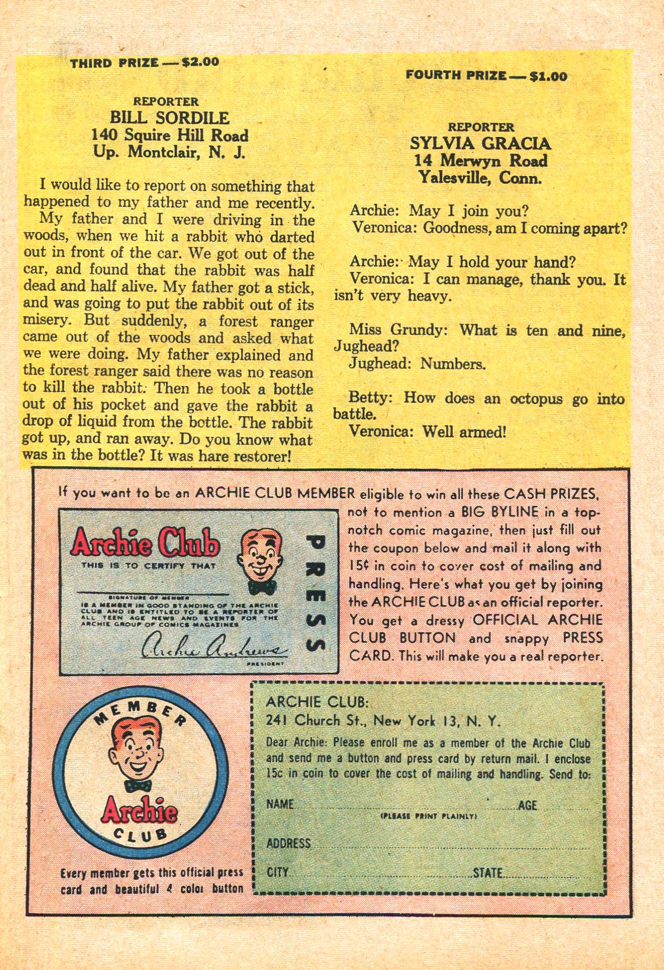 Read online Archie's Joke Book Magazine comic -  Issue #76 - 27