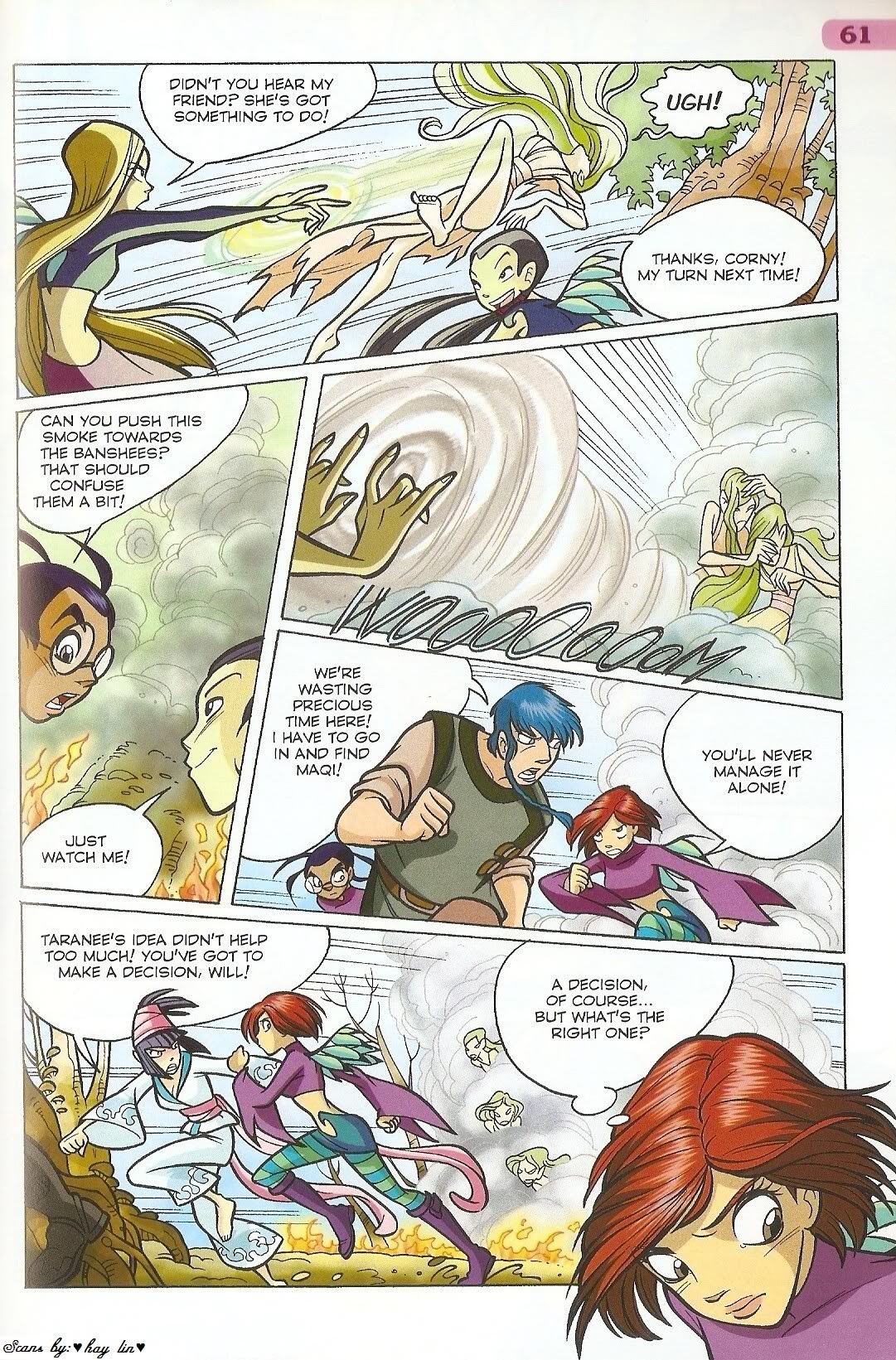Read online W.i.t.c.h. comic -  Issue #33 - 44