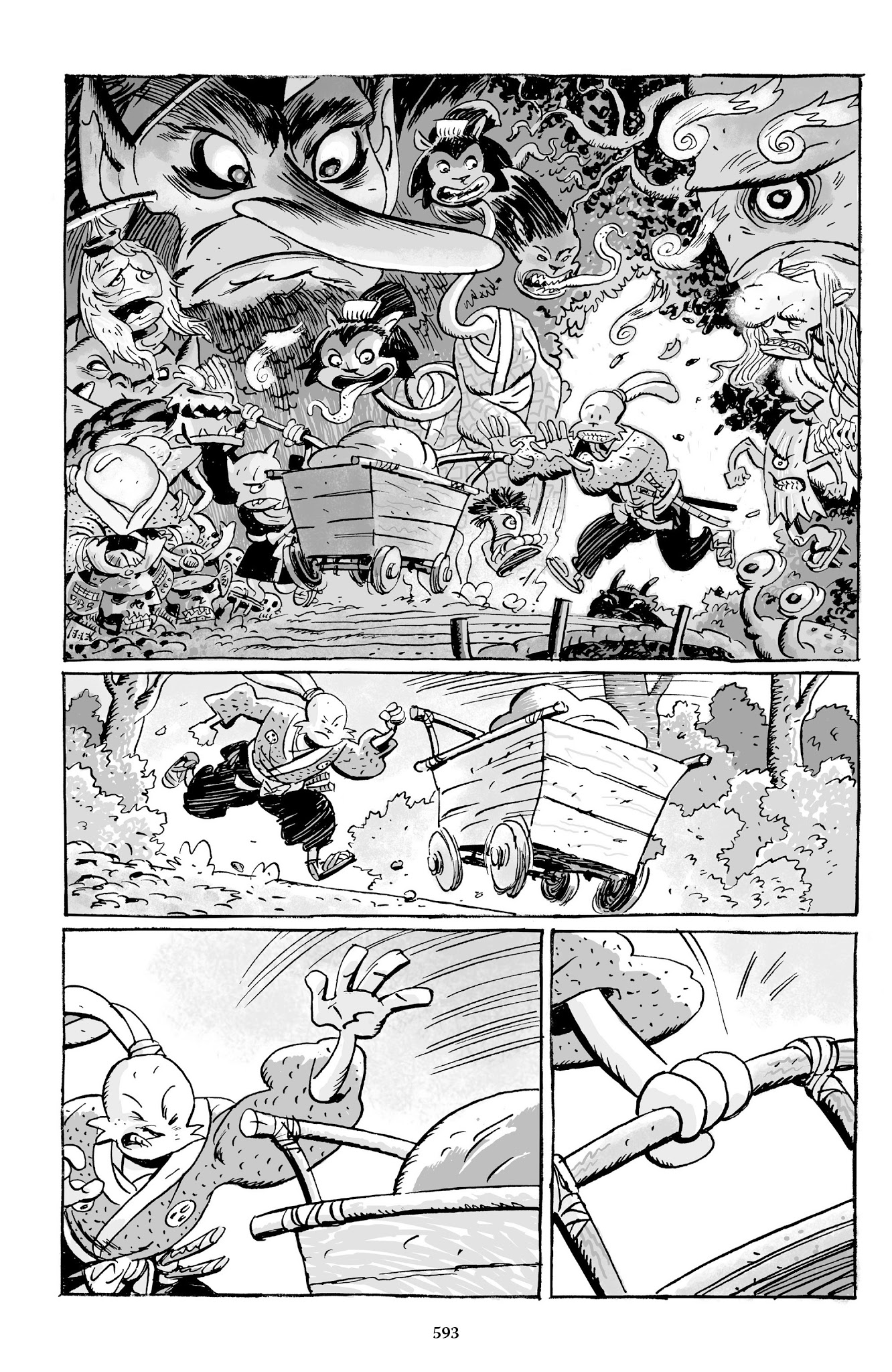 Read online The Usagi Yojimbo Saga comic -  Issue # TPB 6 - 588