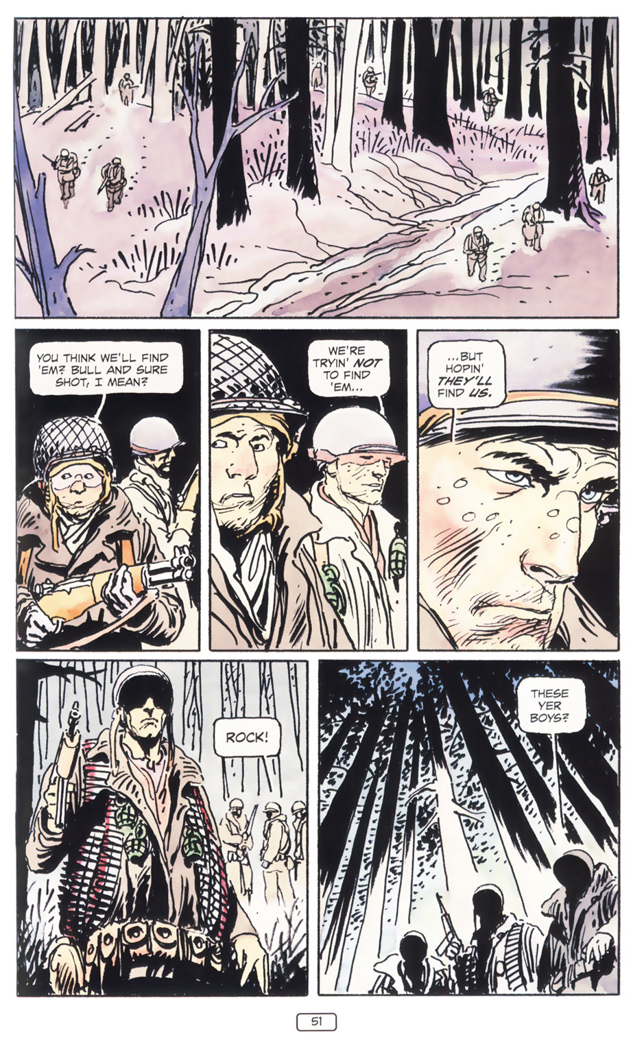 Read online Sgt. Rock: Between Hell & A Hard Place comic -  Issue # TPB - 57