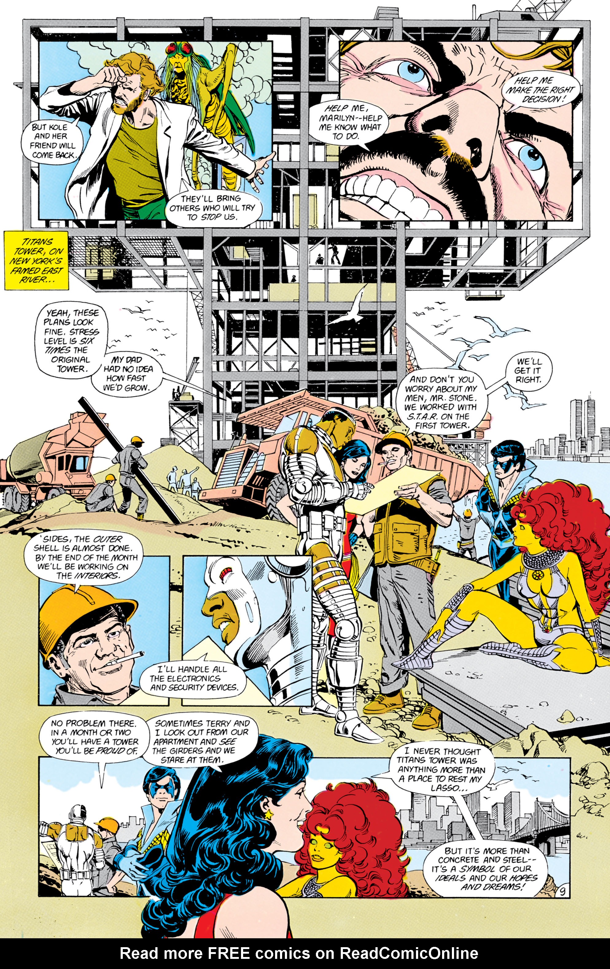 Read online The New Teen Titans (1984) comic -  Issue #11 - 10