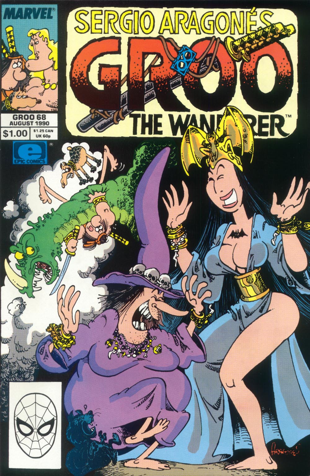 Read online Sergio Aragonés Groo the Wanderer comic -  Issue #68 - 1