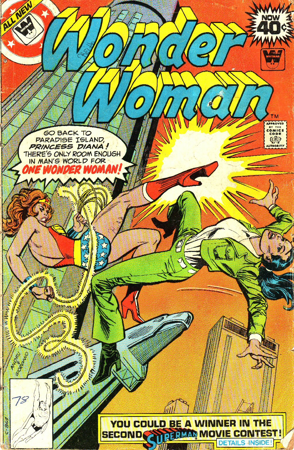 Read online Wonder Woman (1942) comic -  Issue #251 - 1