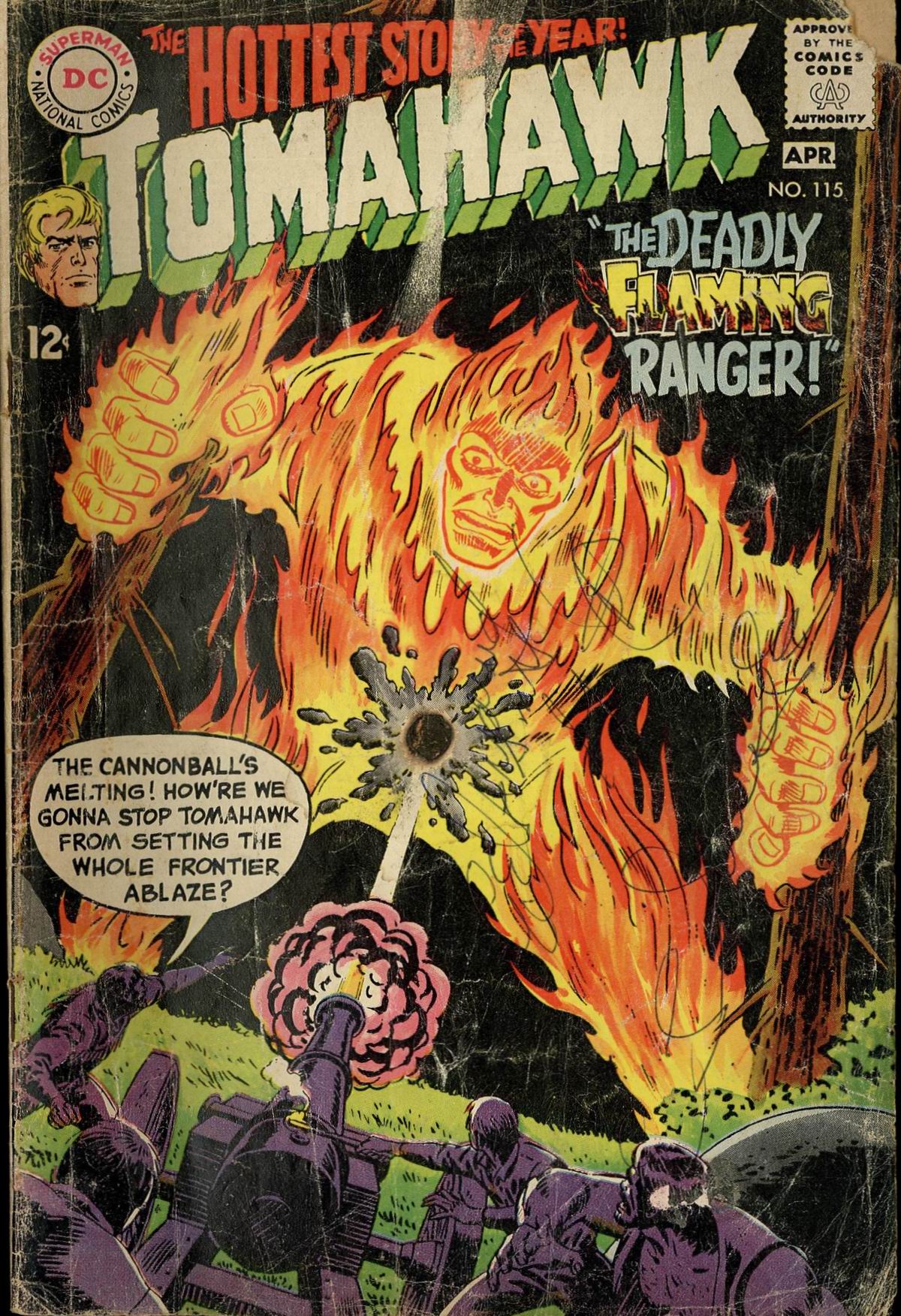 Read online Tomahawk comic -  Issue #115 - 1