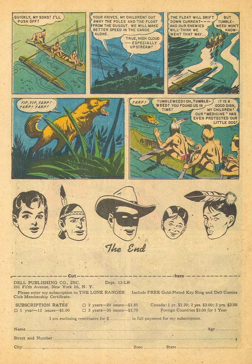 Read online The Lone Ranger (1948) comic -  Issue #42 - 34