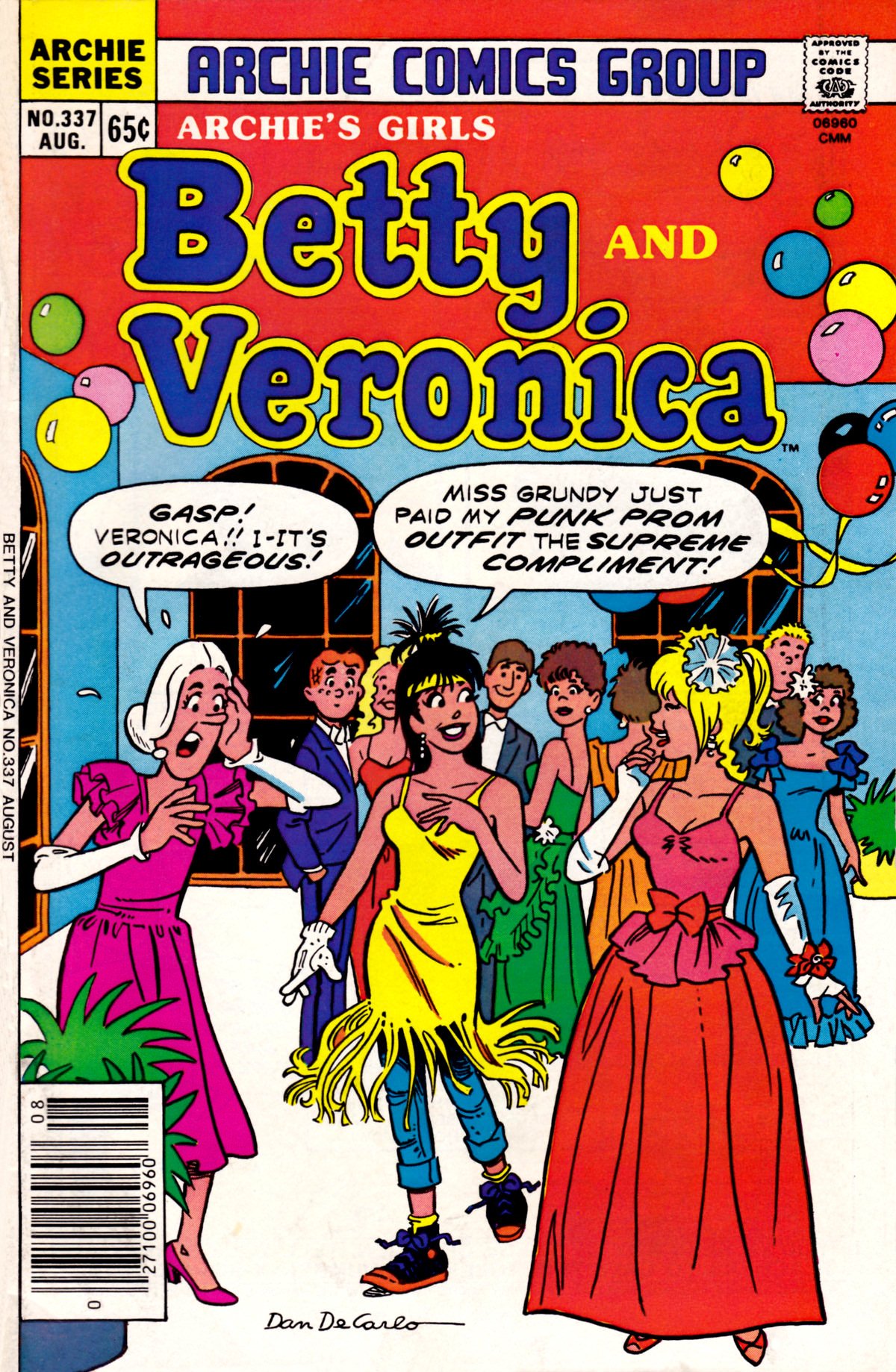 Read online Archie's Girls Betty and Veronica comic -  Issue #337 - 1