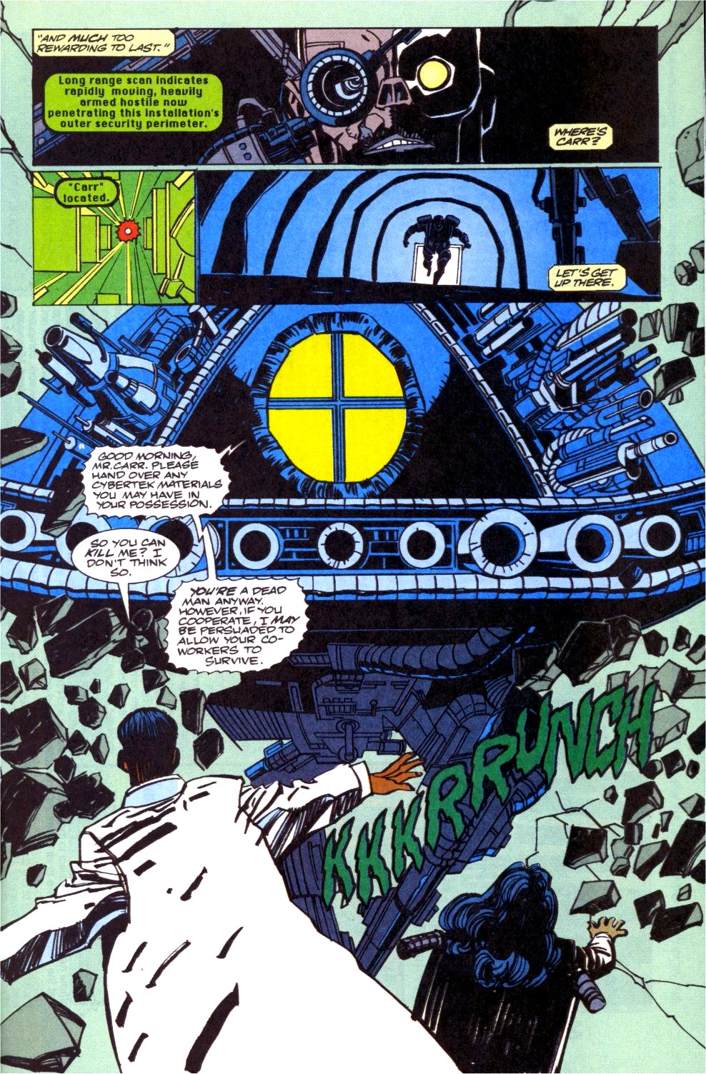 Read online Deathlok (1991) comic -  Issue #11 - 17