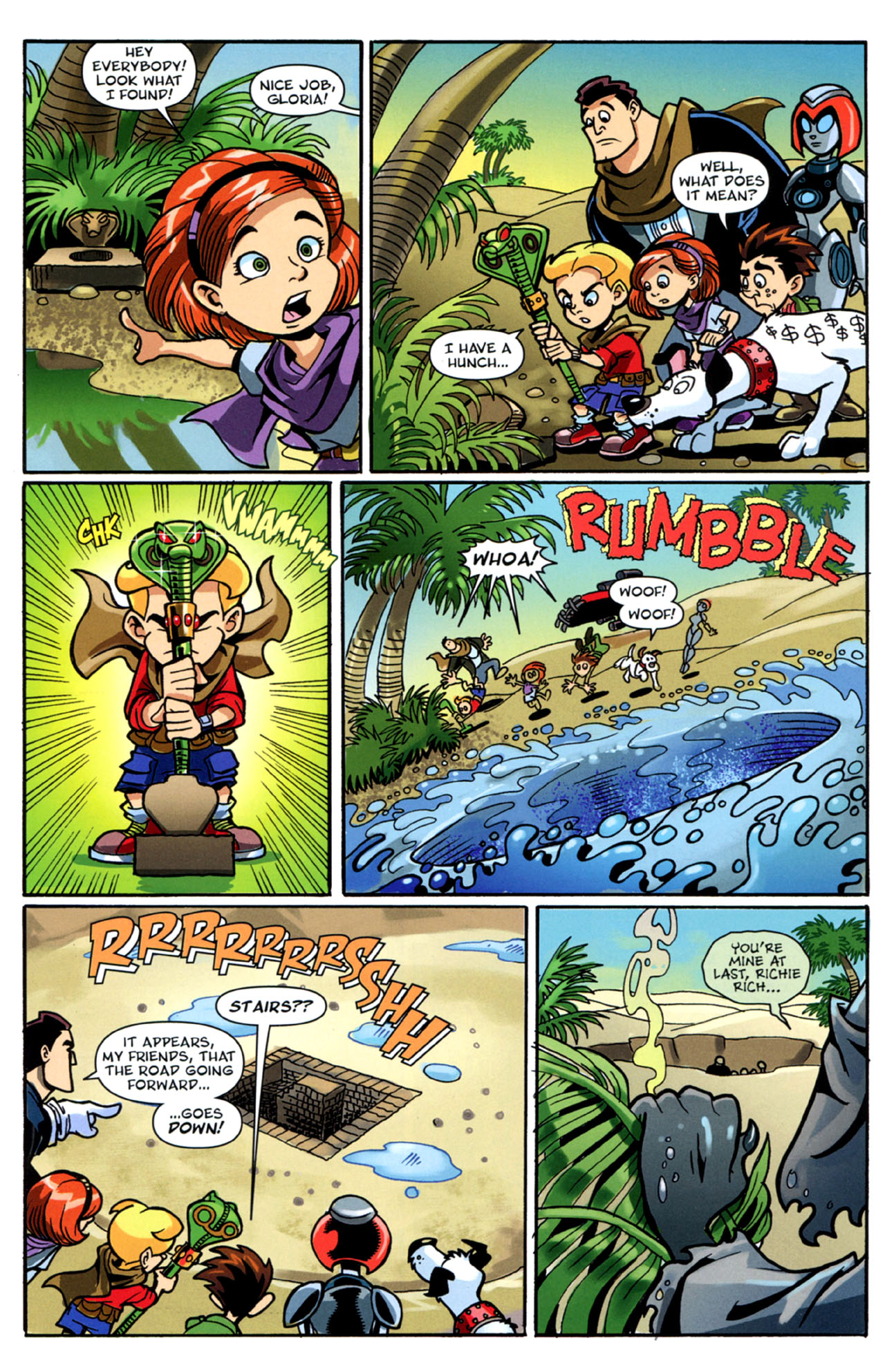 Read online Richie Rich: Rich Rescue comic -  Issue #3 - 6