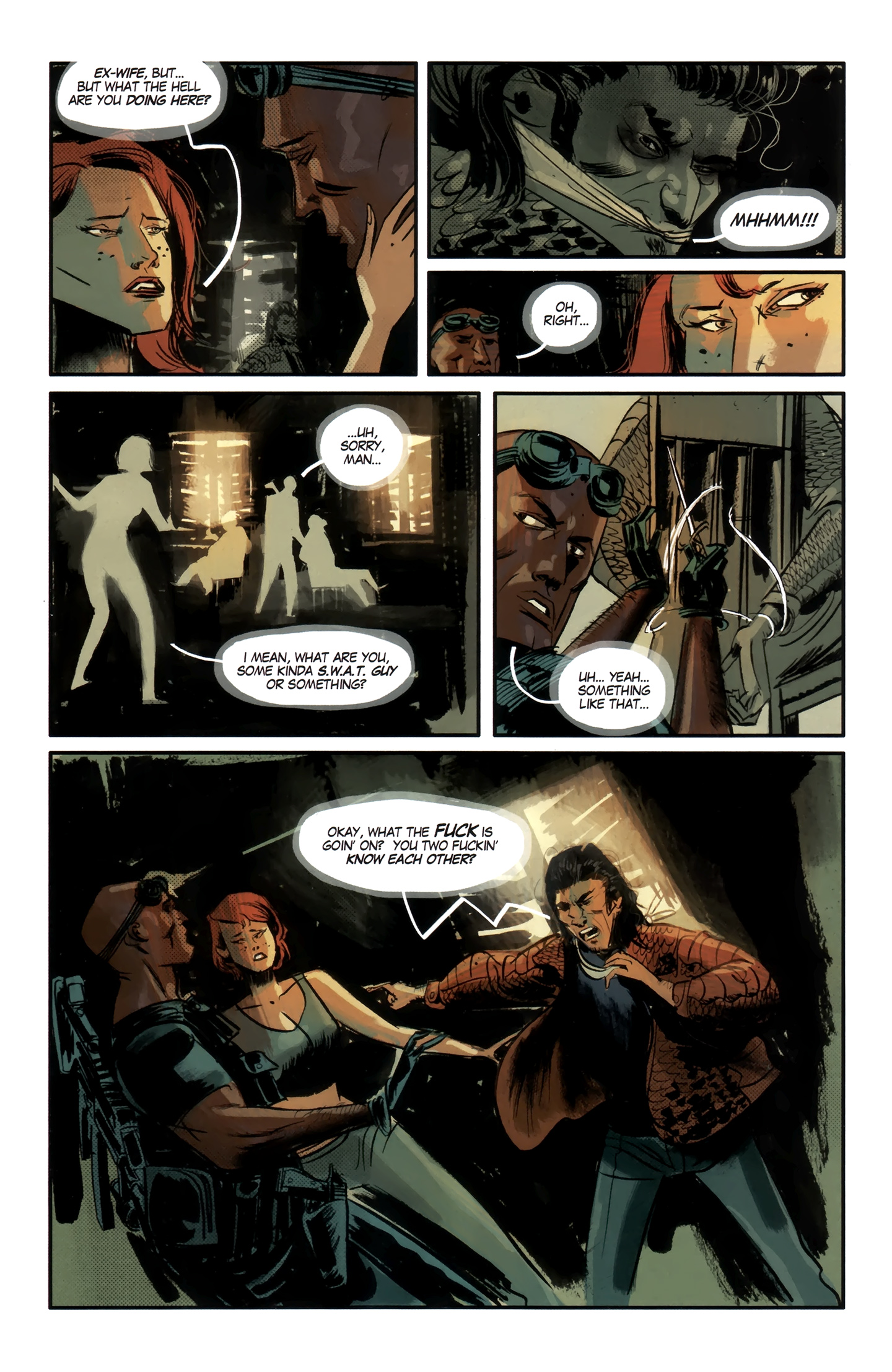 Read online Blue Estate comic -  Issue #11 - 12