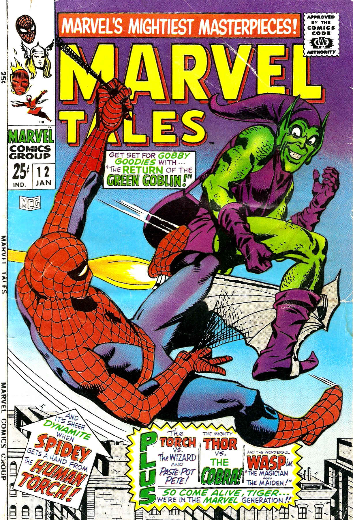 Read online Marvel Tales (1964) comic -  Issue #12 - 1