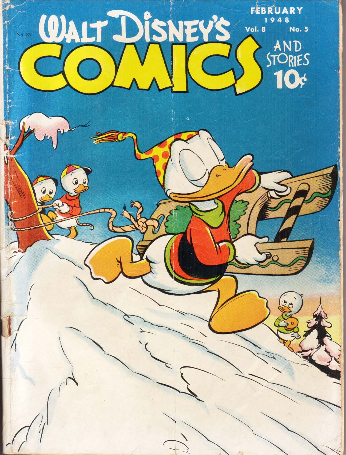 Read online Walt Disney's Comics and Stories comic -  Issue #89 - 1