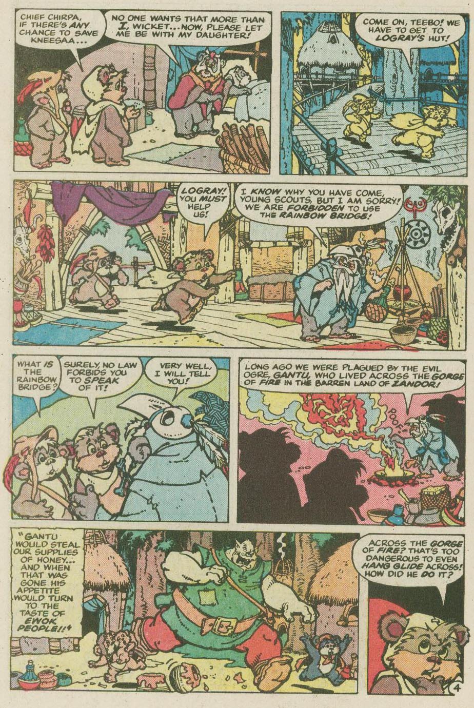 Read online Ewoks (1987) comic -  Issue #1 - 6