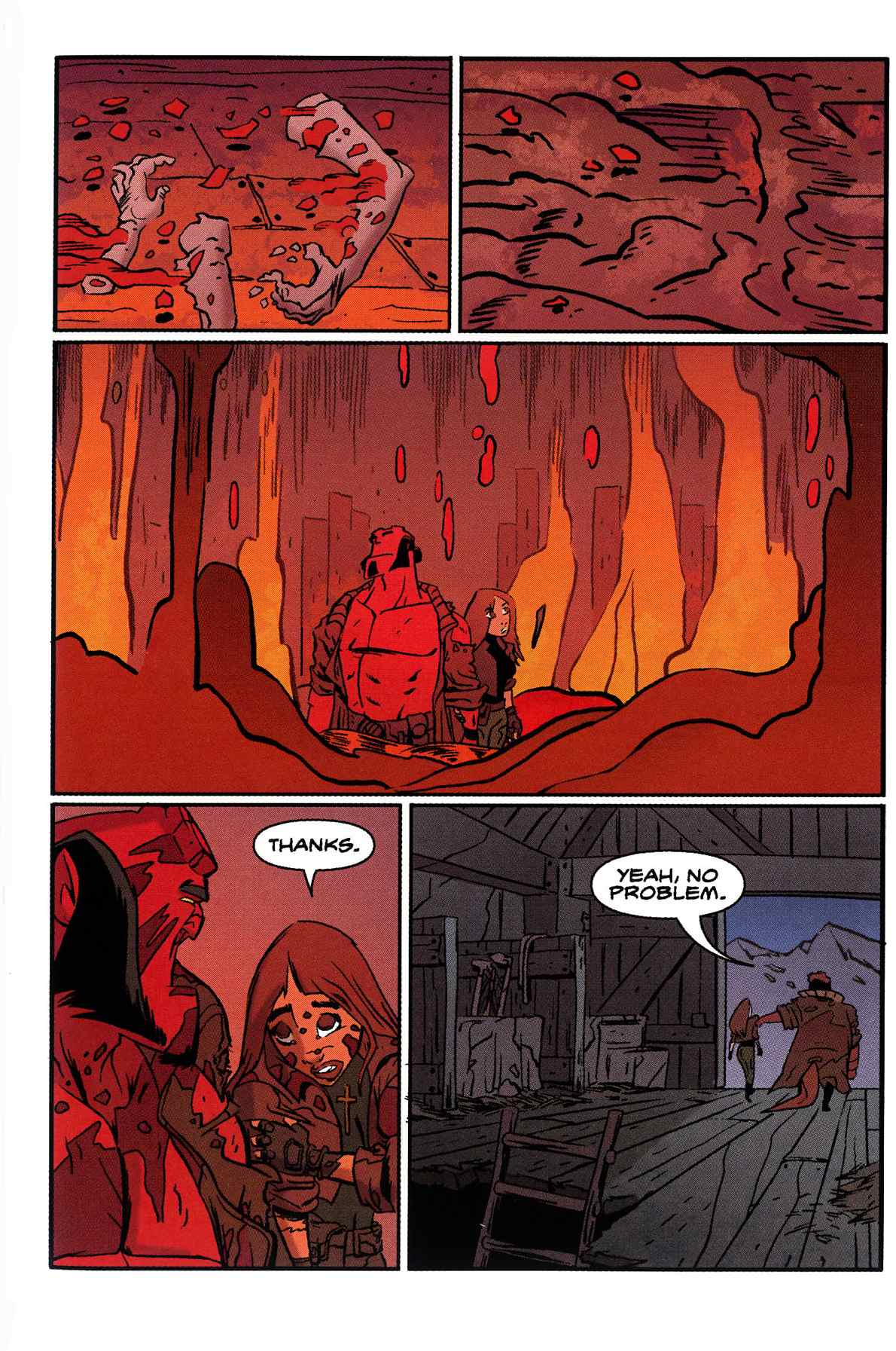 Read online Hellboy Animated: Phantom Limbs comic -  Issue # Full - 29