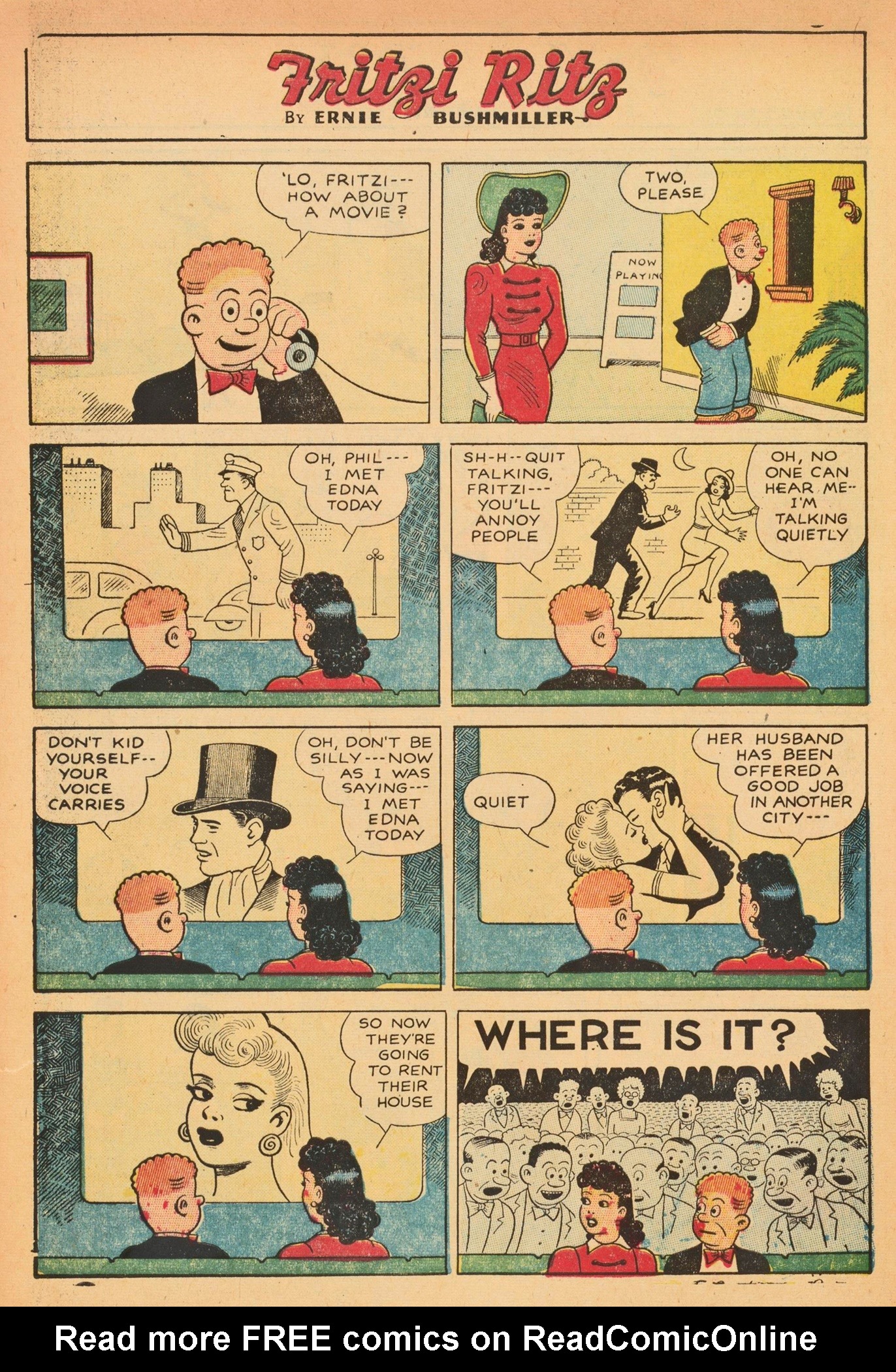 Read online Fritzi Ritz (1953) comic -  Issue #39 - 32