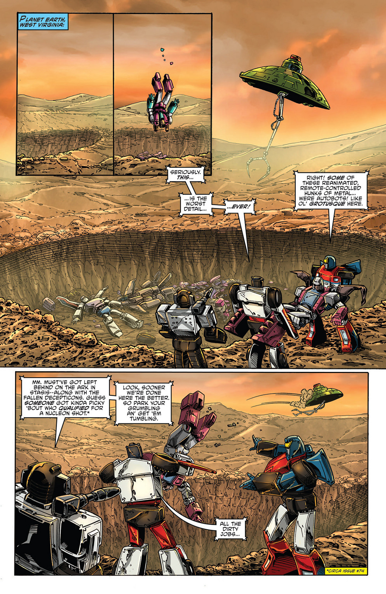 Read online The Transformers: Regeneration One comic -  Issue #86 - 13