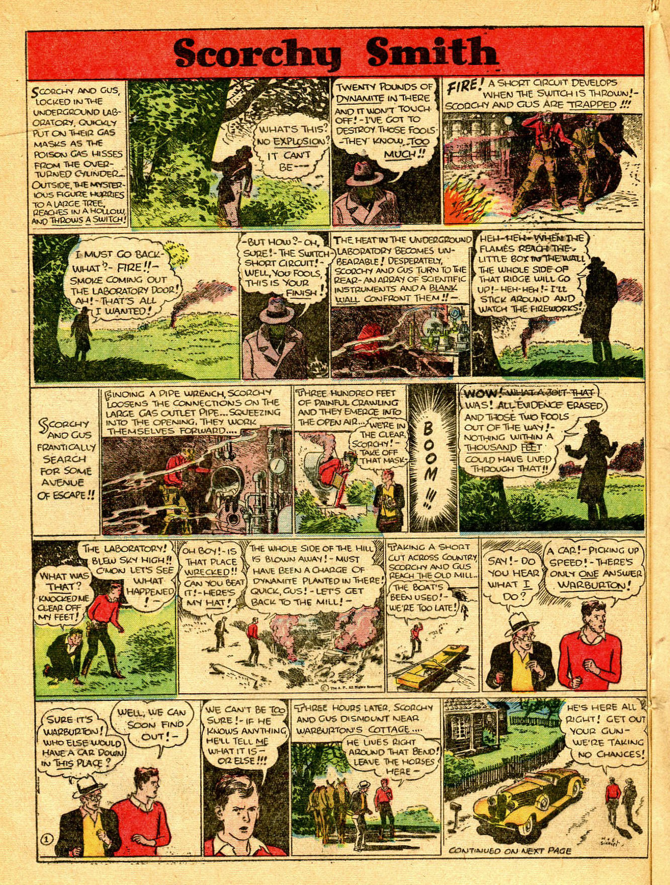 Read online Famous Funnies comic -  Issue #31 - 28