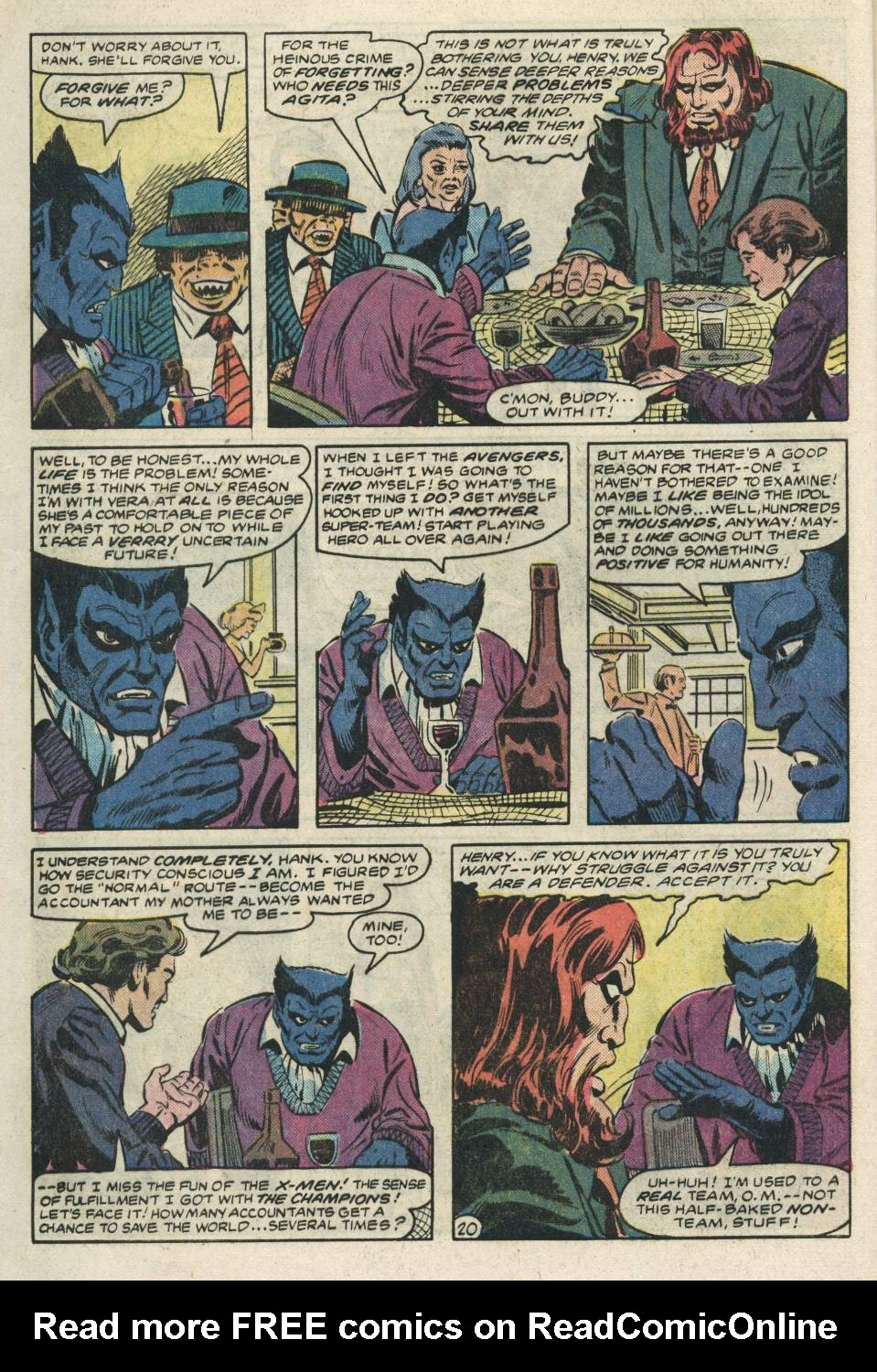 Read online The Defenders (1972) comic -  Issue #122 - 21