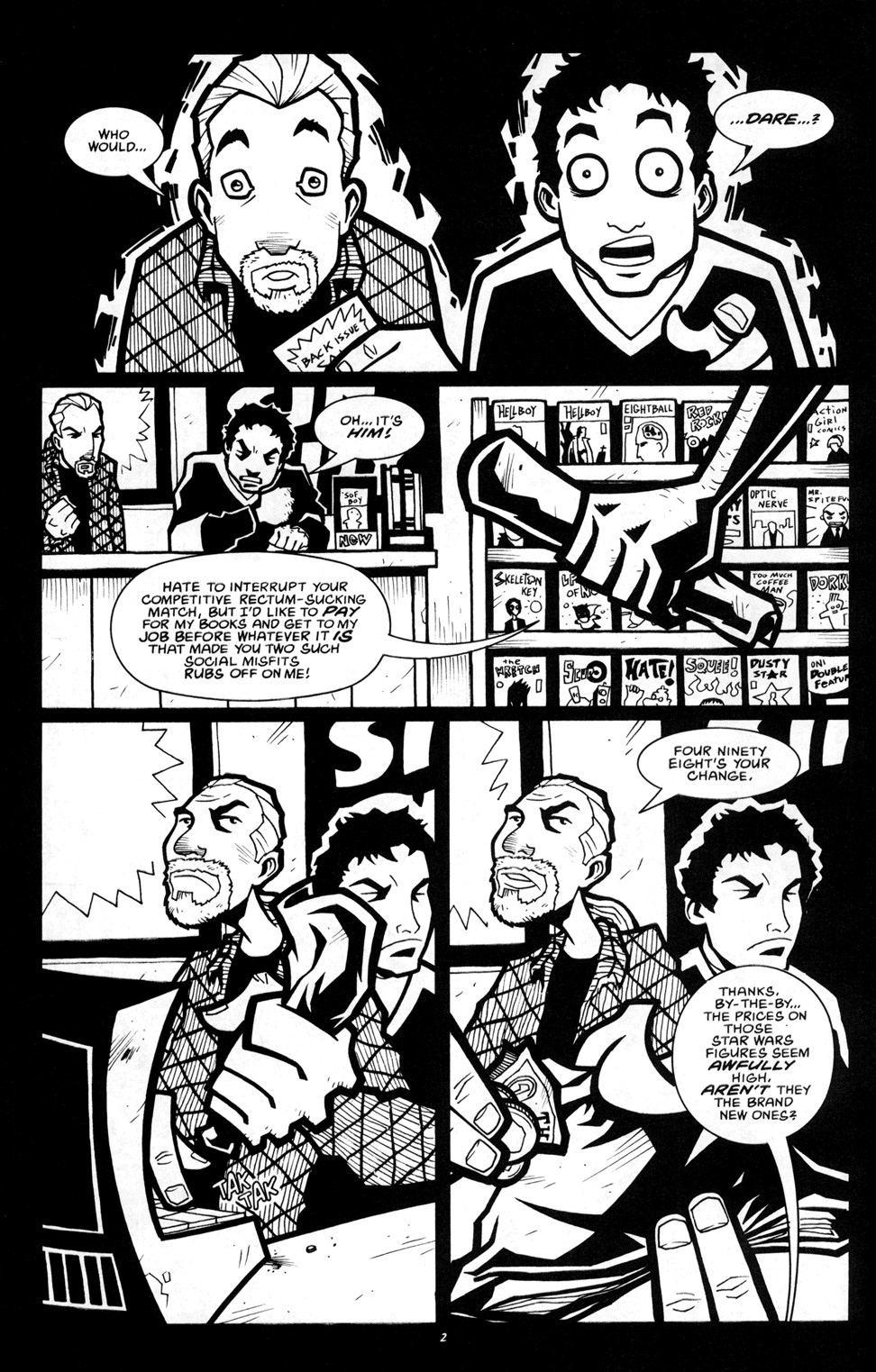 Read online Clerks: The Comic Book comic -  Issue # Full - 4