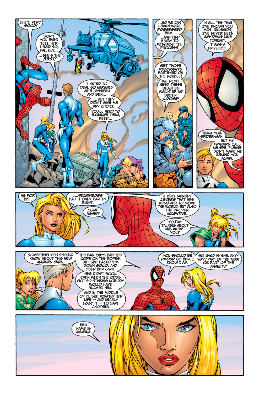 Read online Fantastic Four (1998) comic -  Issue #22 - 23