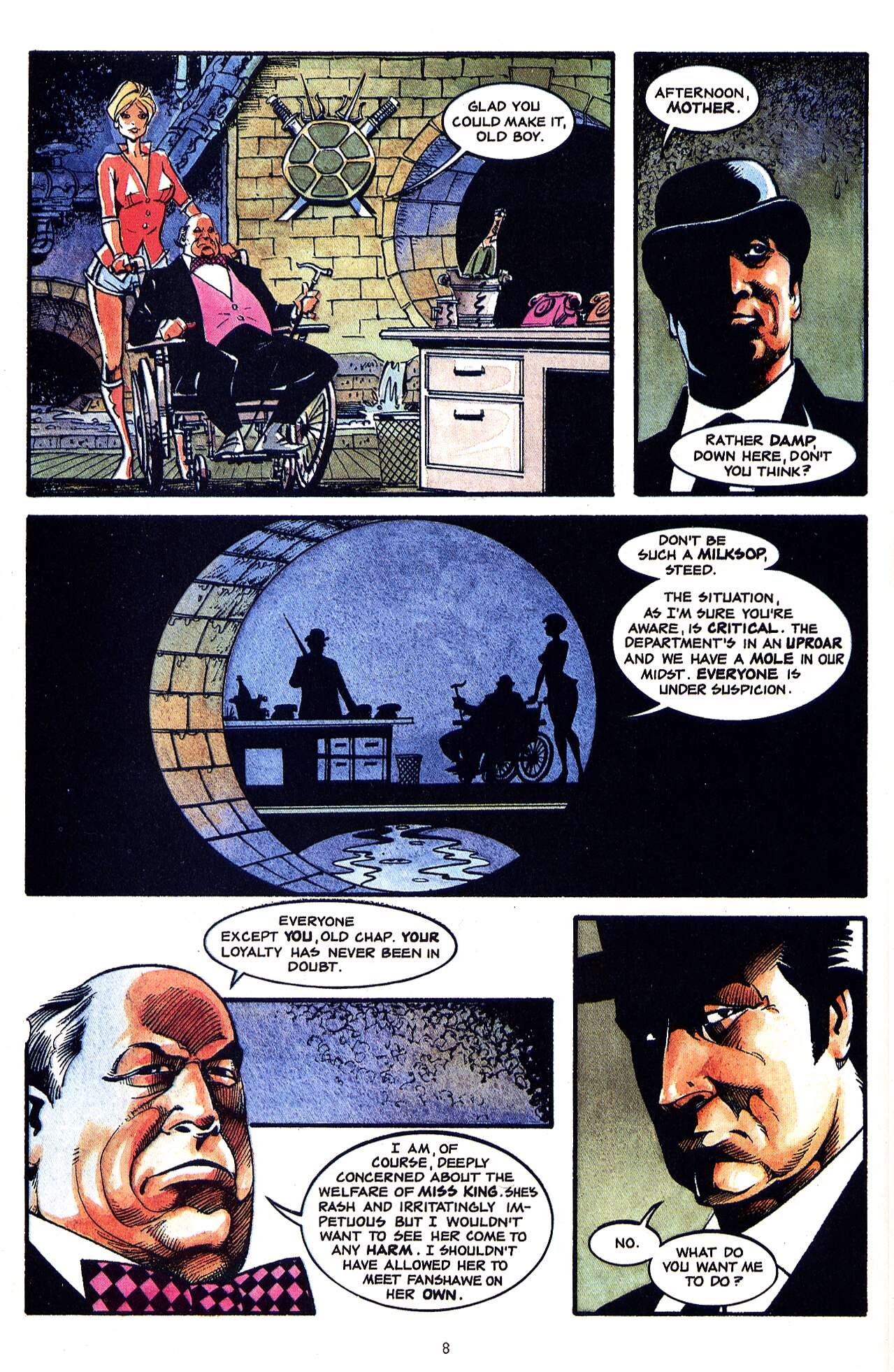 Read online Steed and Mrs. Peel (2012) comic -  Issue #1 - 11