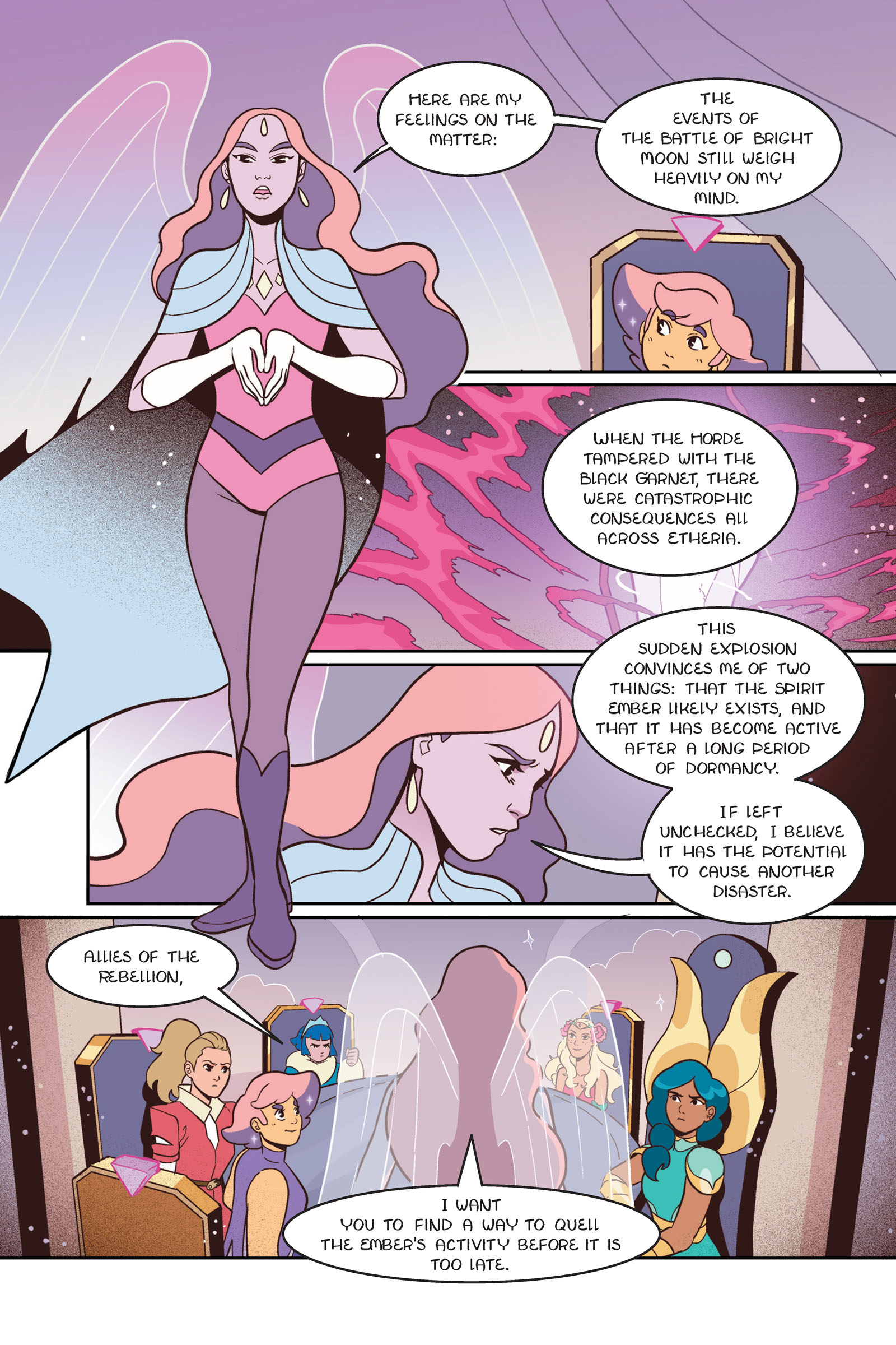 Read online She-Ra and the Princesses of Power: Legend of the Fire Princess comic -  Issue # TPB - 19