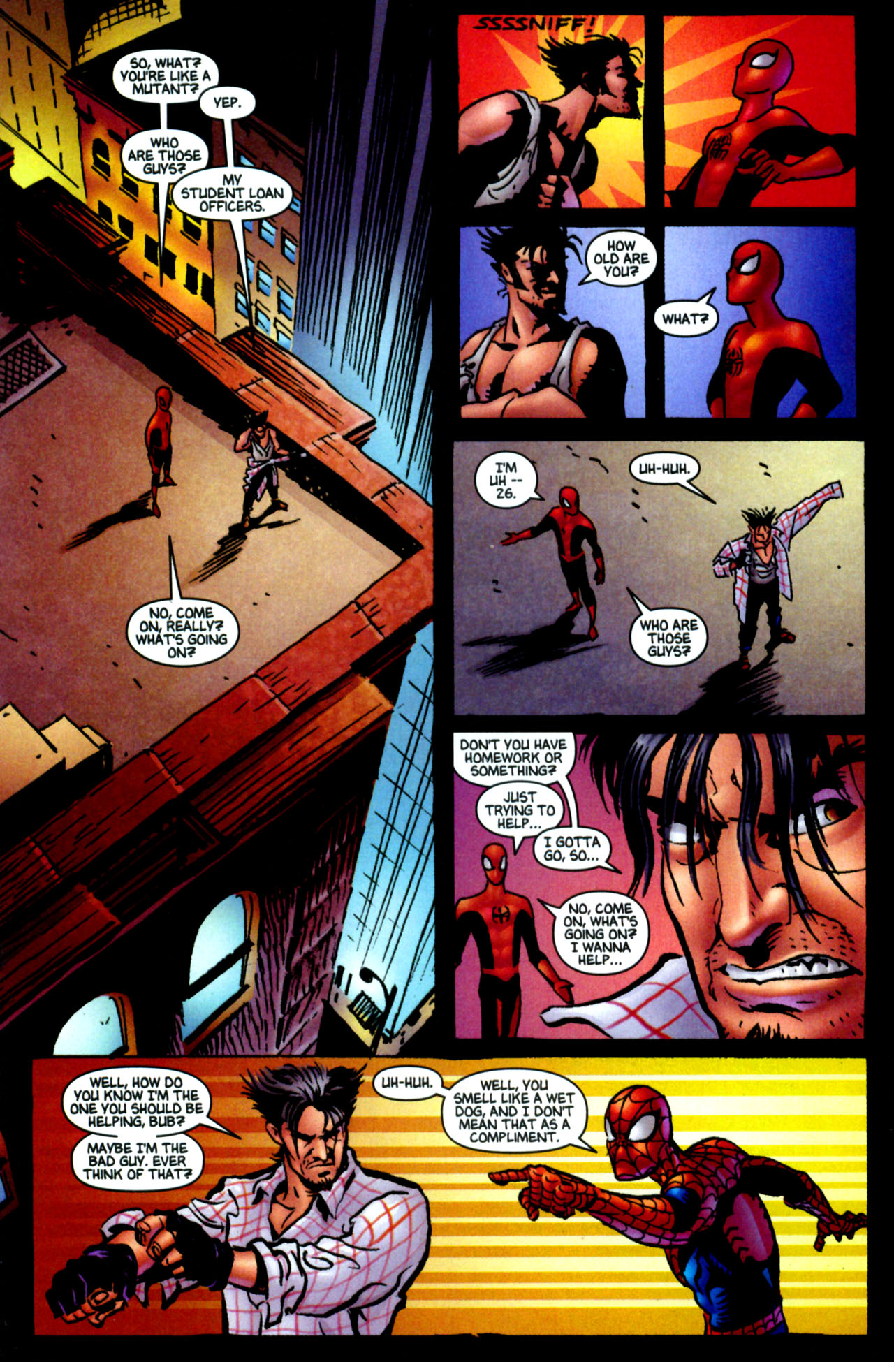 Read online Ultimate Marvel Team-Up comic -  Issue #1 - 37