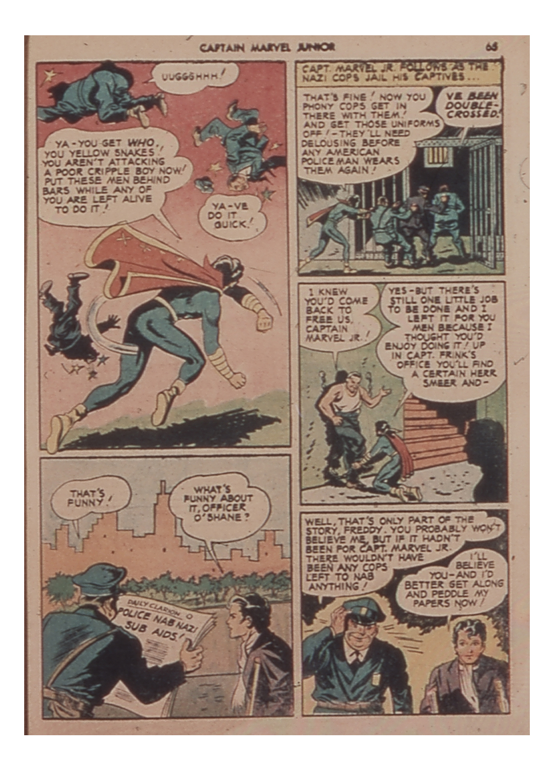 Read online Captain Marvel, Jr. comic -  Issue #10 - 66