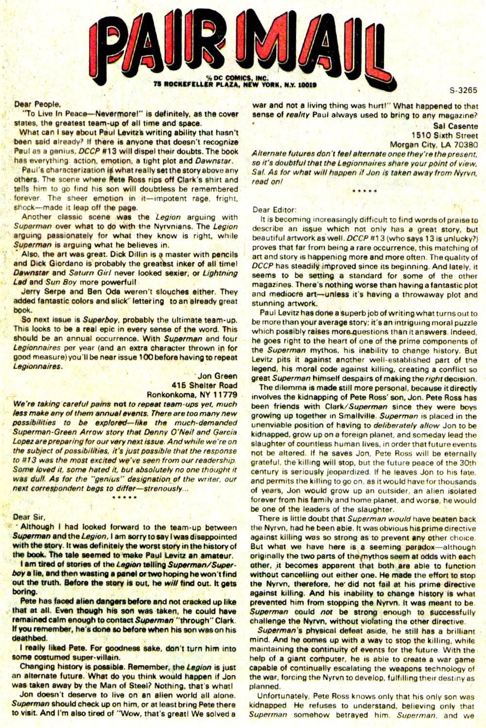 Read online DC Comics Presents comic -  Issue #18 - 19