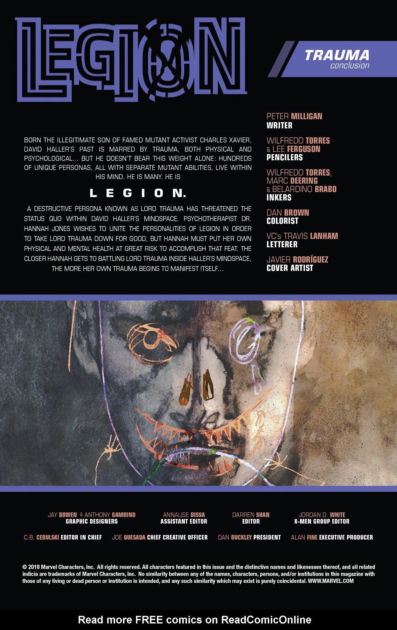 Read online Legion comic -  Issue #5 - 2