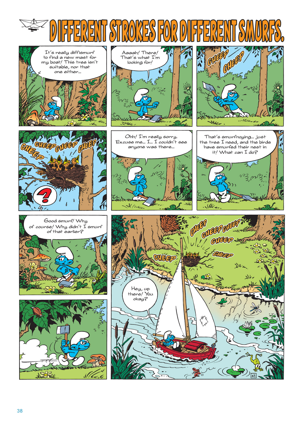 Read online The Smurfs comic -  Issue #11 - 38