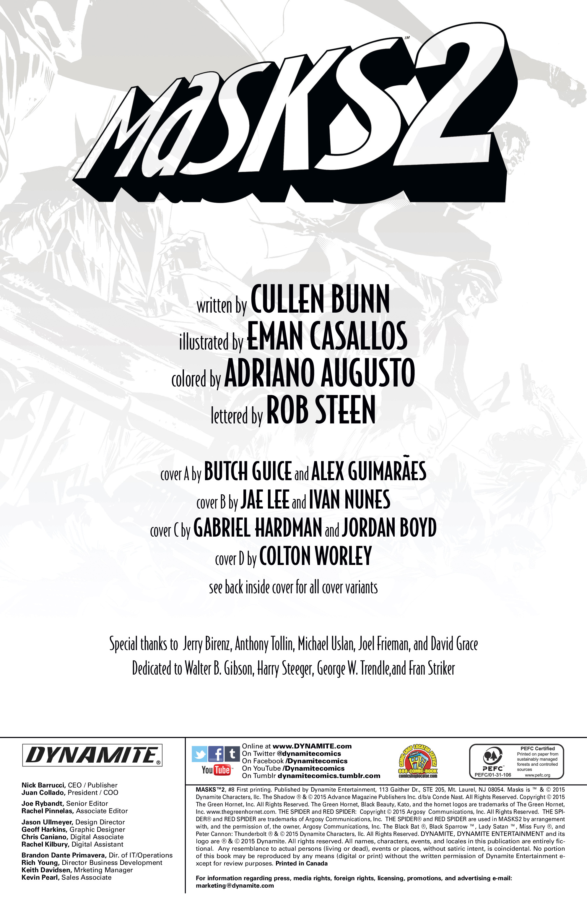 Read online Masks 2 comic -  Issue #8 - 5