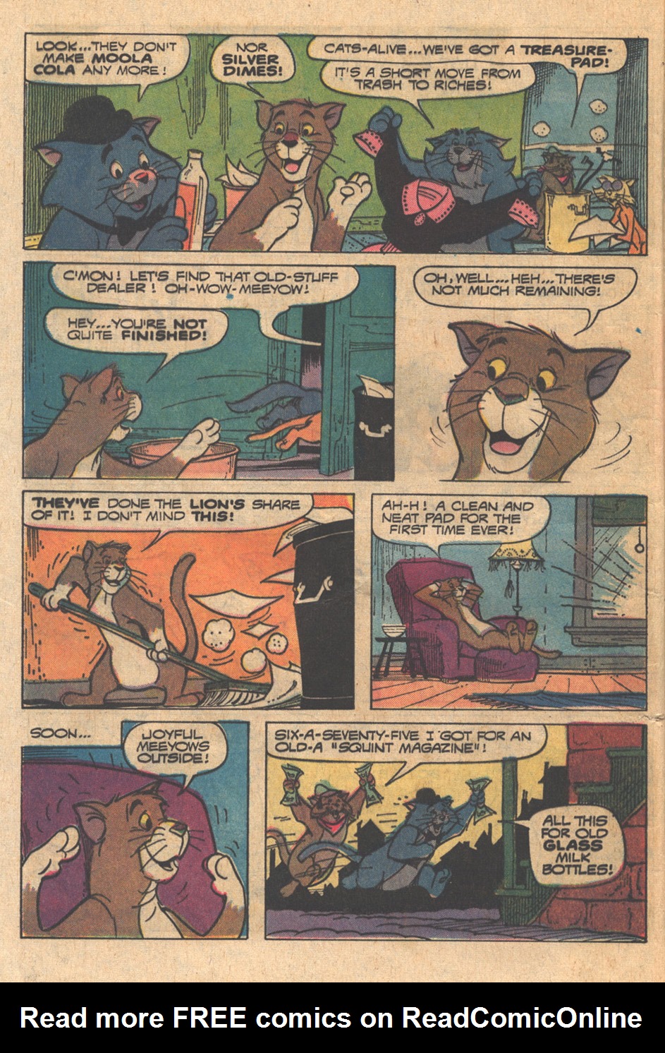 Read online O'Malley and the Alley Cats comic -  Issue #3 - 32