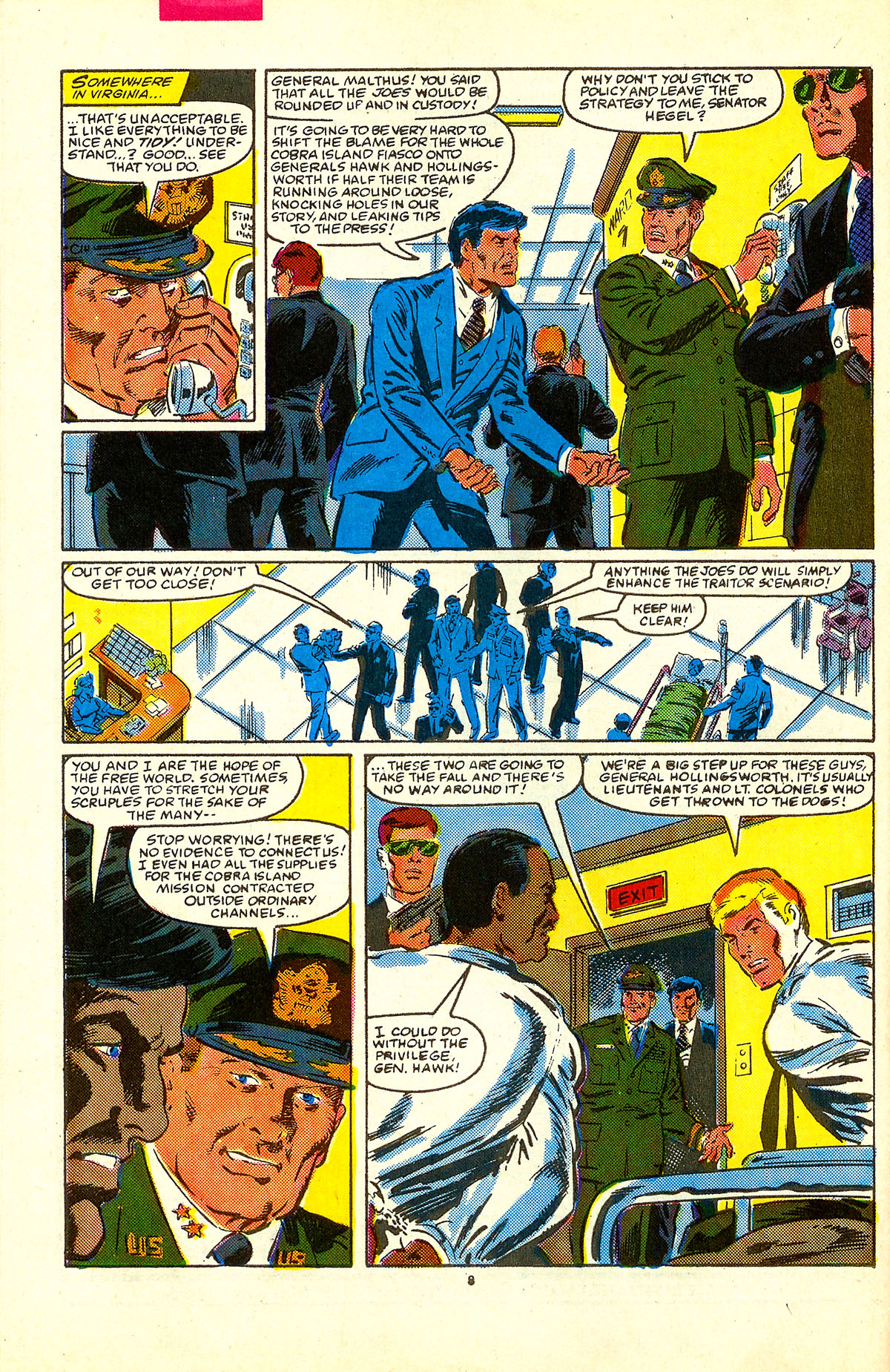 Read online G.I. Joe: A Real American Hero comic -  Issue #78 - 7