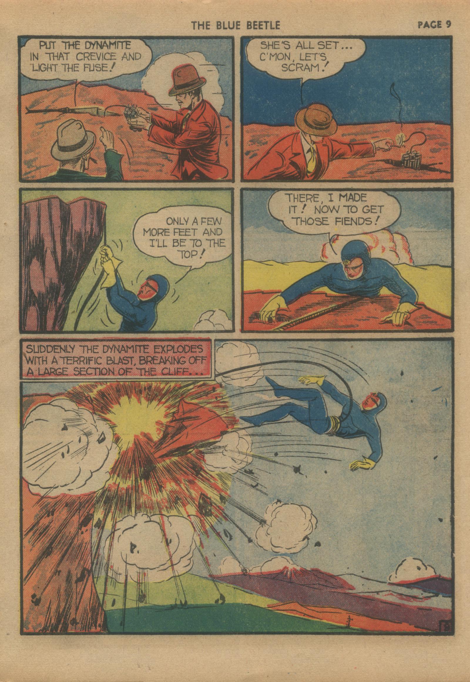 Read online The Blue Beetle comic -  Issue #3 - 11