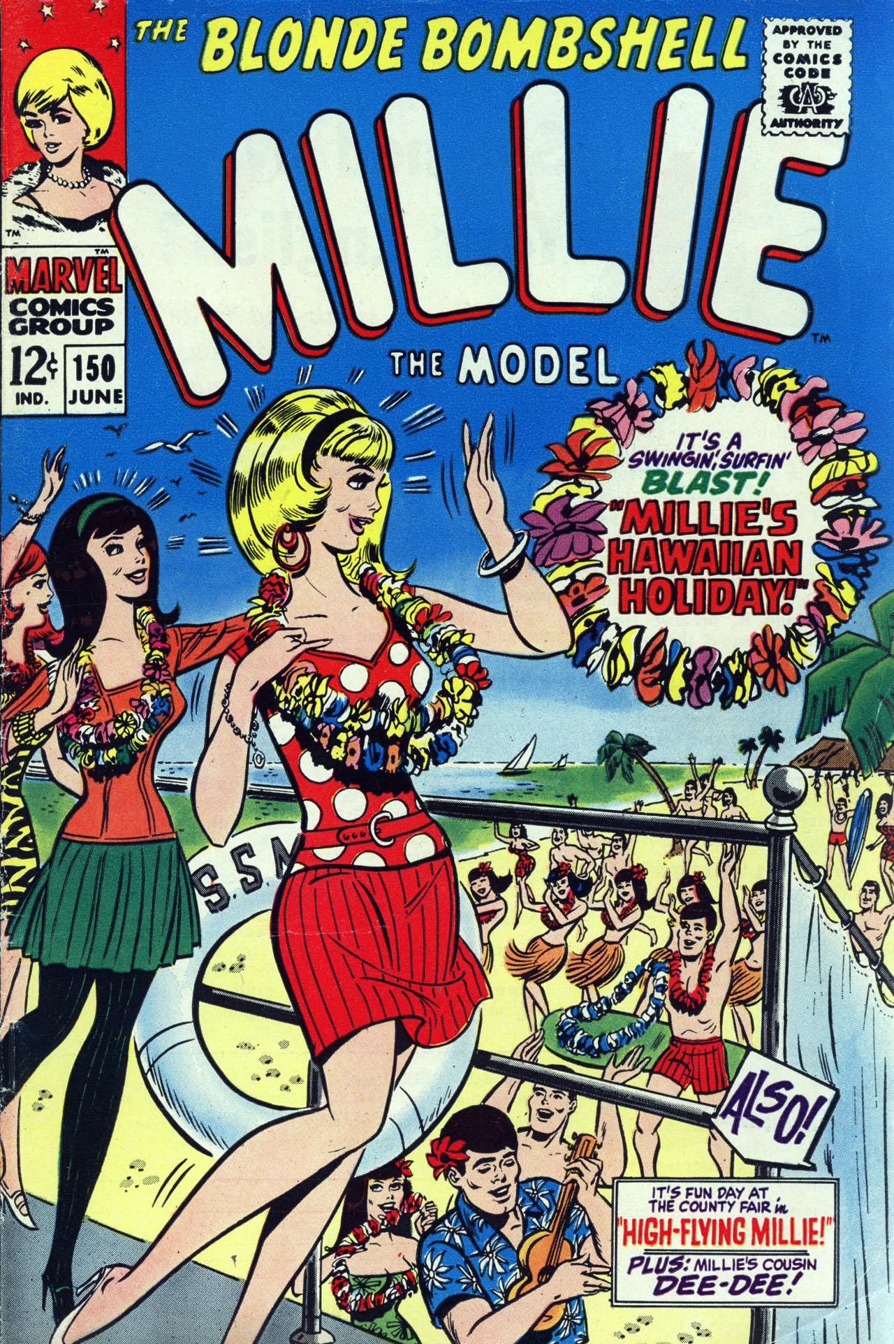 Read online Millie the Model comic -  Issue #150 - 1