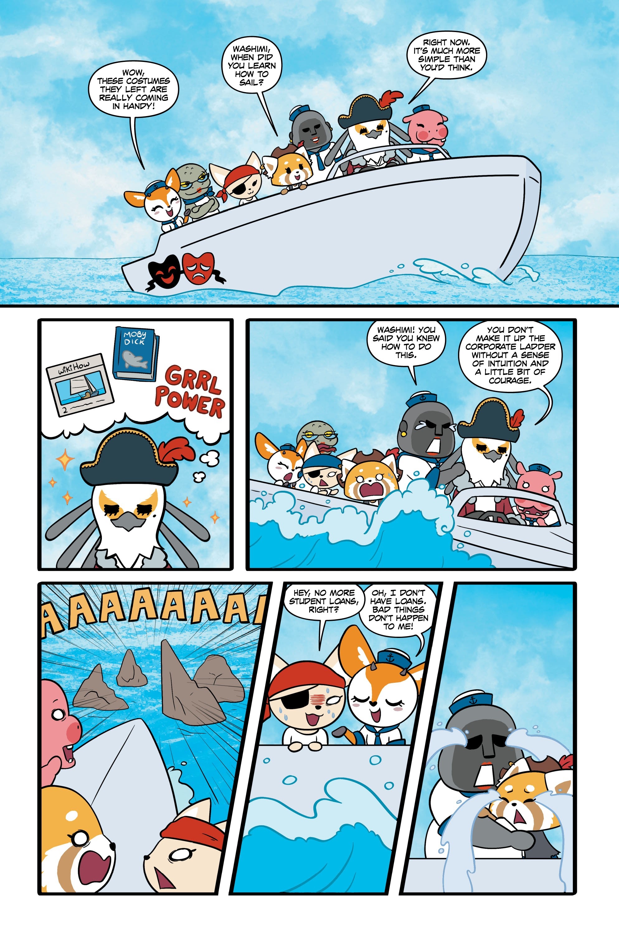 Read online Aggretsuko: Meet Her World comic -  Issue #2 - 14