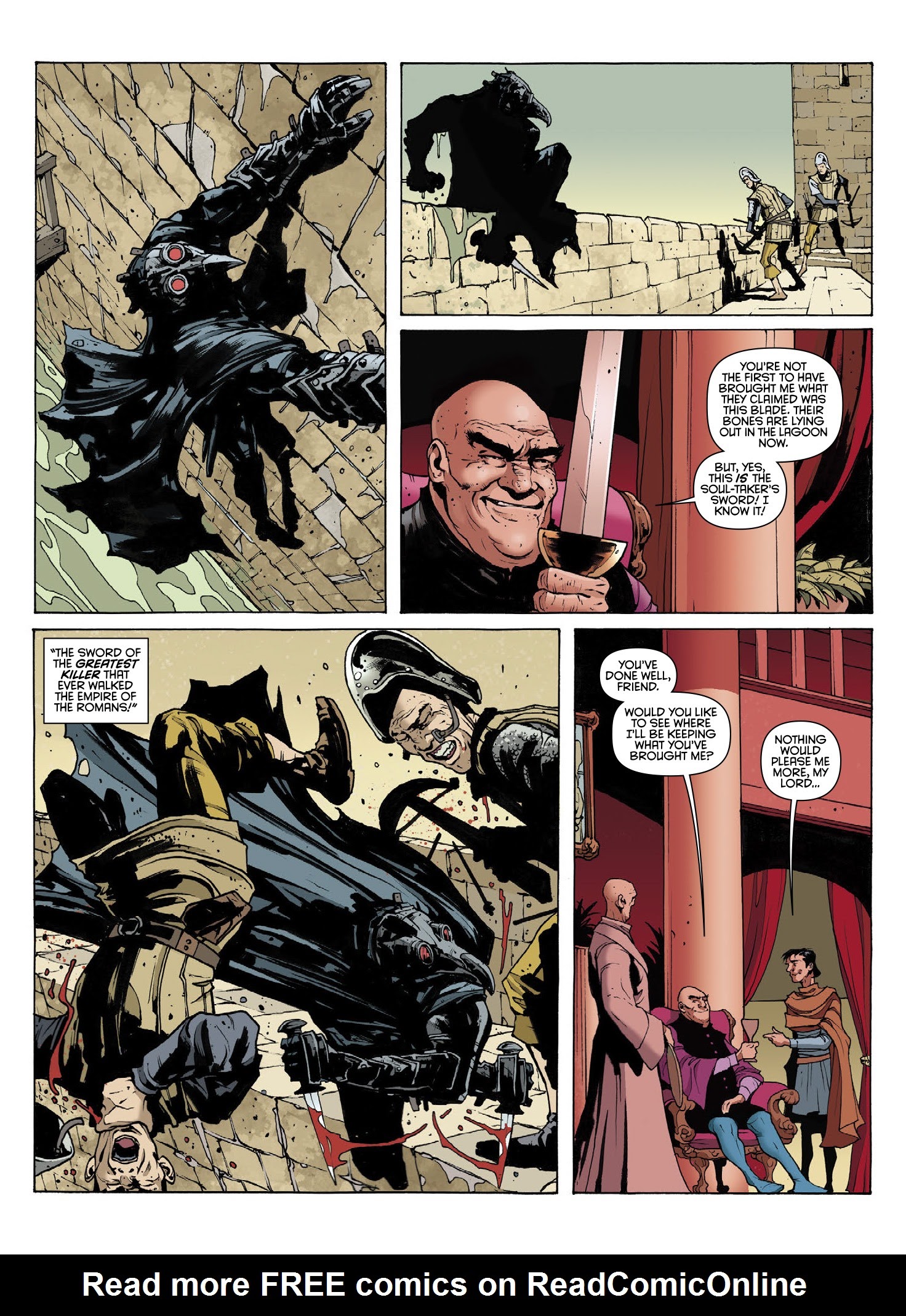 Read online Aquila: The Burning Fields comic -  Issue # TPB - 9