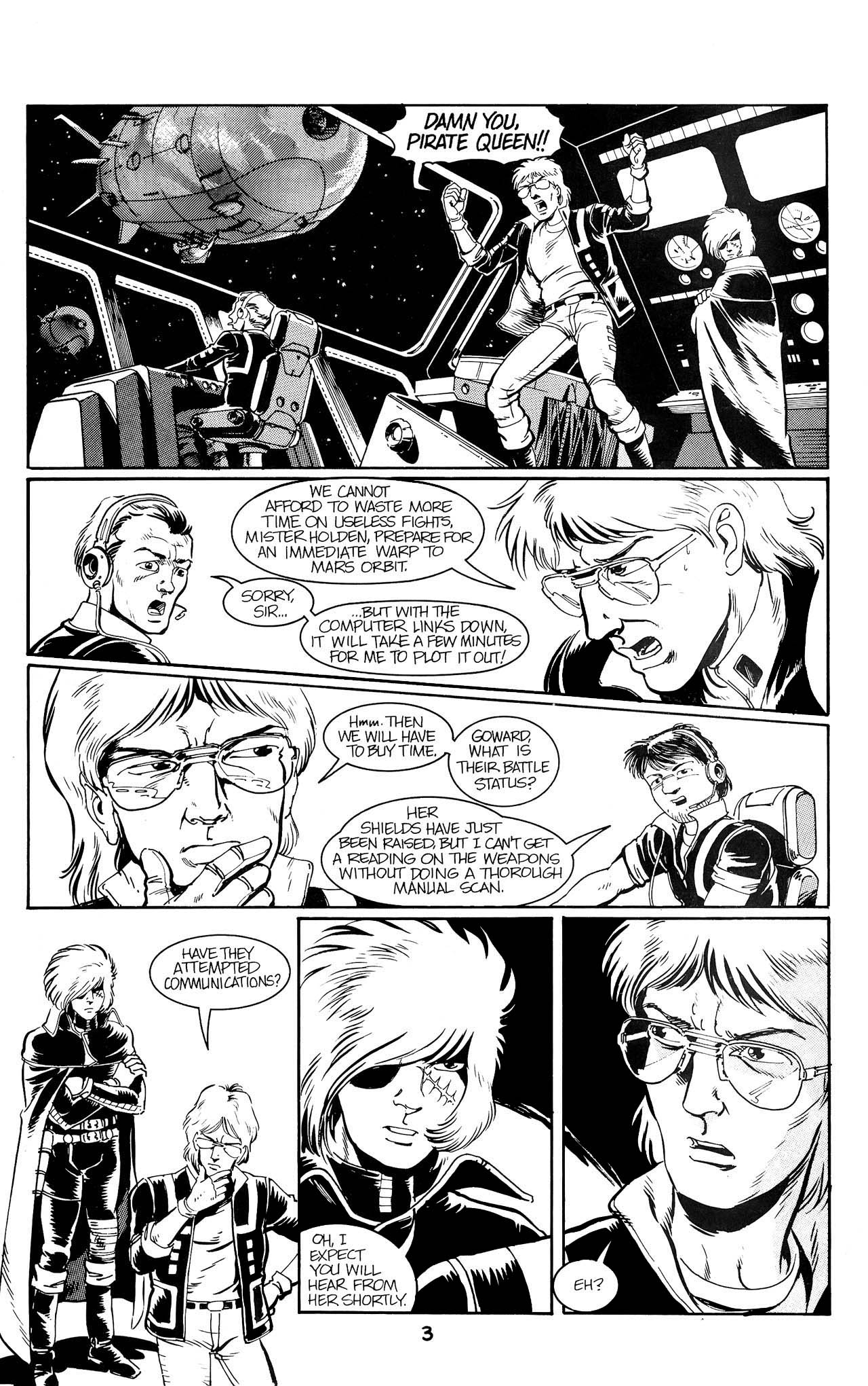 Read online Captain Harlock: Deathshadow Rising comic -  Issue #5 - 5