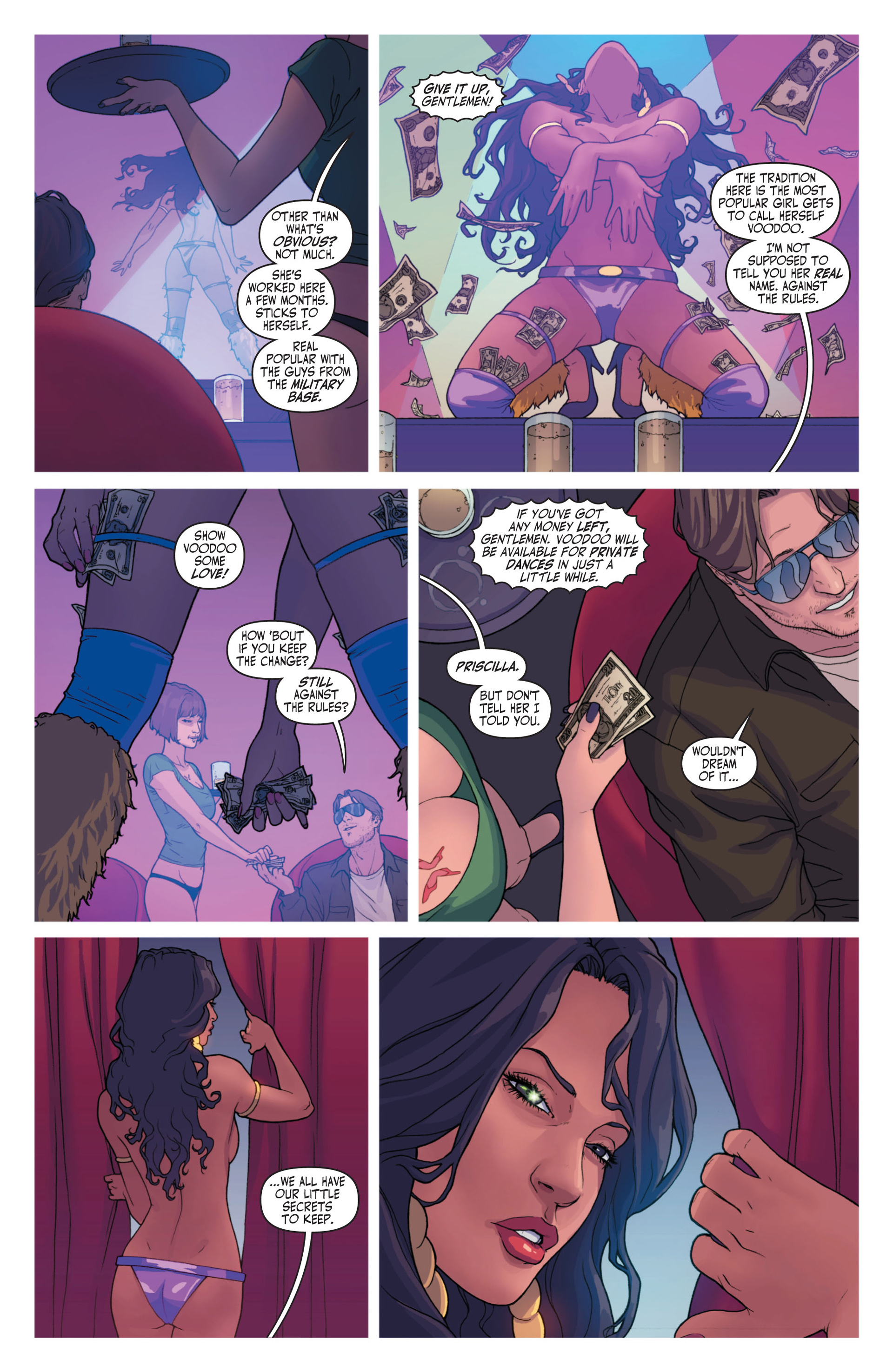 Read online Voodoo (2011) comic -  Issue #1 - 7