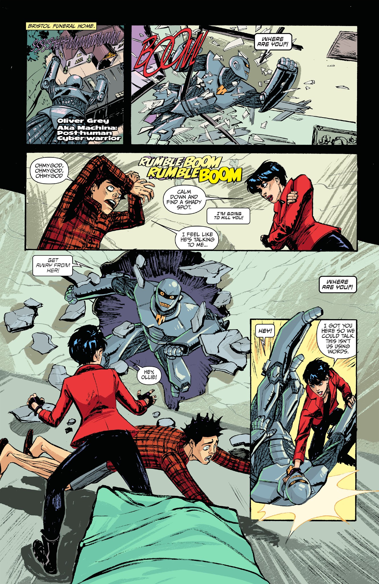 Read online The Pantheon Project comic -  Issue #3 - 18