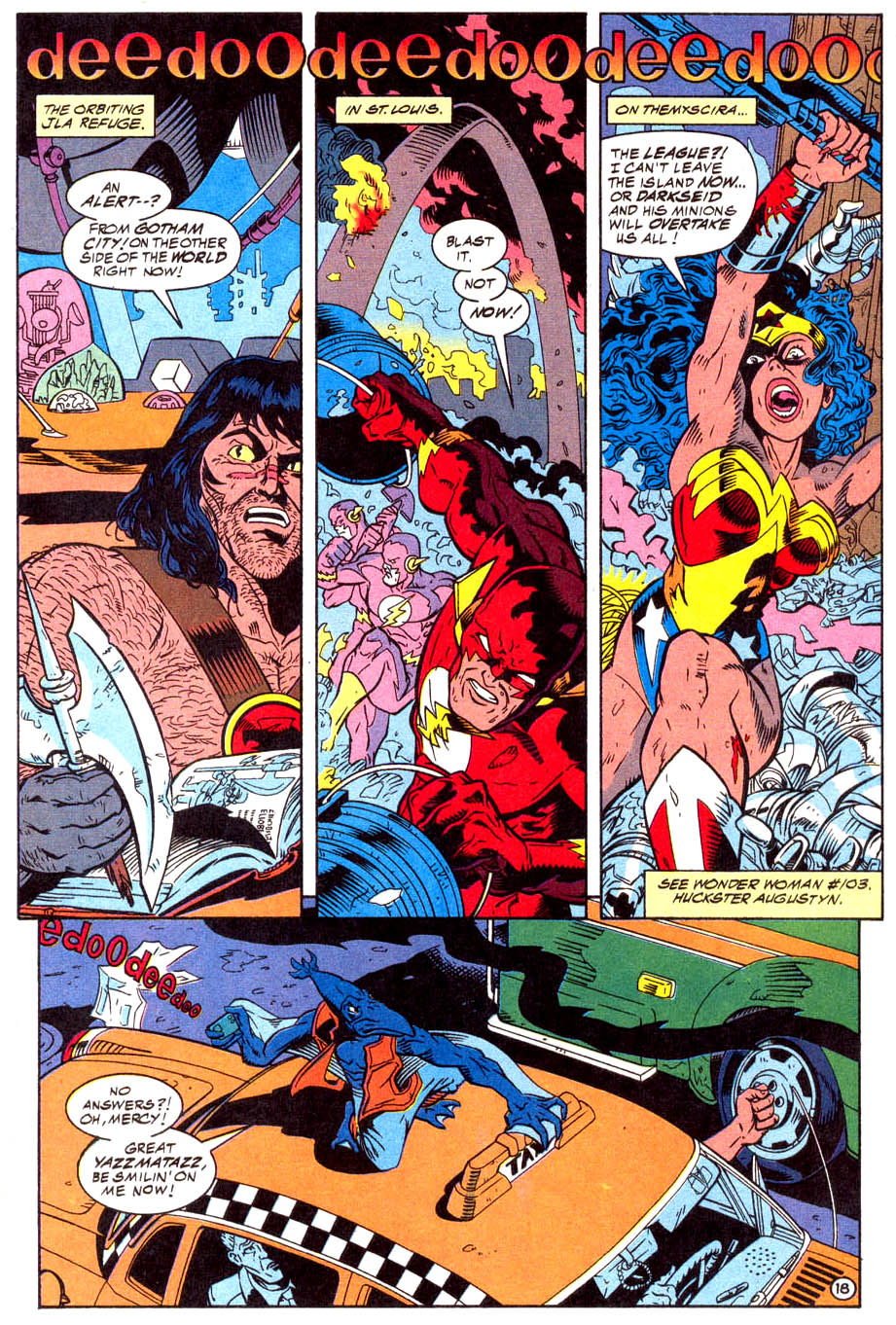 Read online Justice League America comic -  Issue #105 - 19