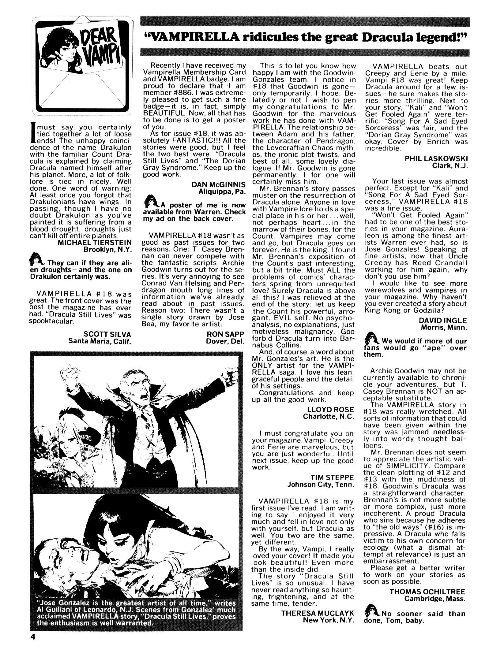 Read online Vampirella (1969) comic -  Issue #21 - 4