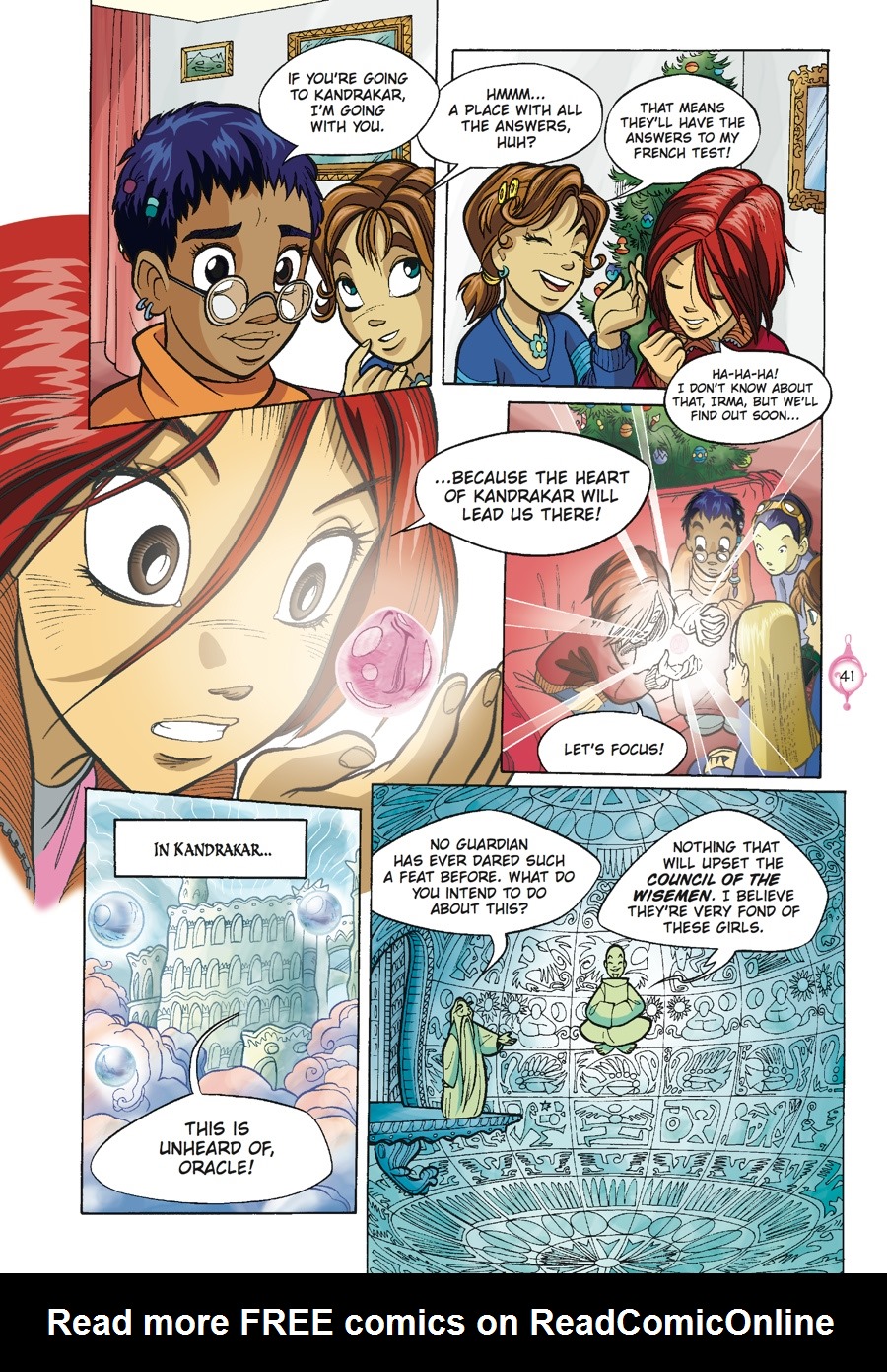 Read online W.i.t.c.h. Graphic Novels comic -  Issue # TPB 3 - 42