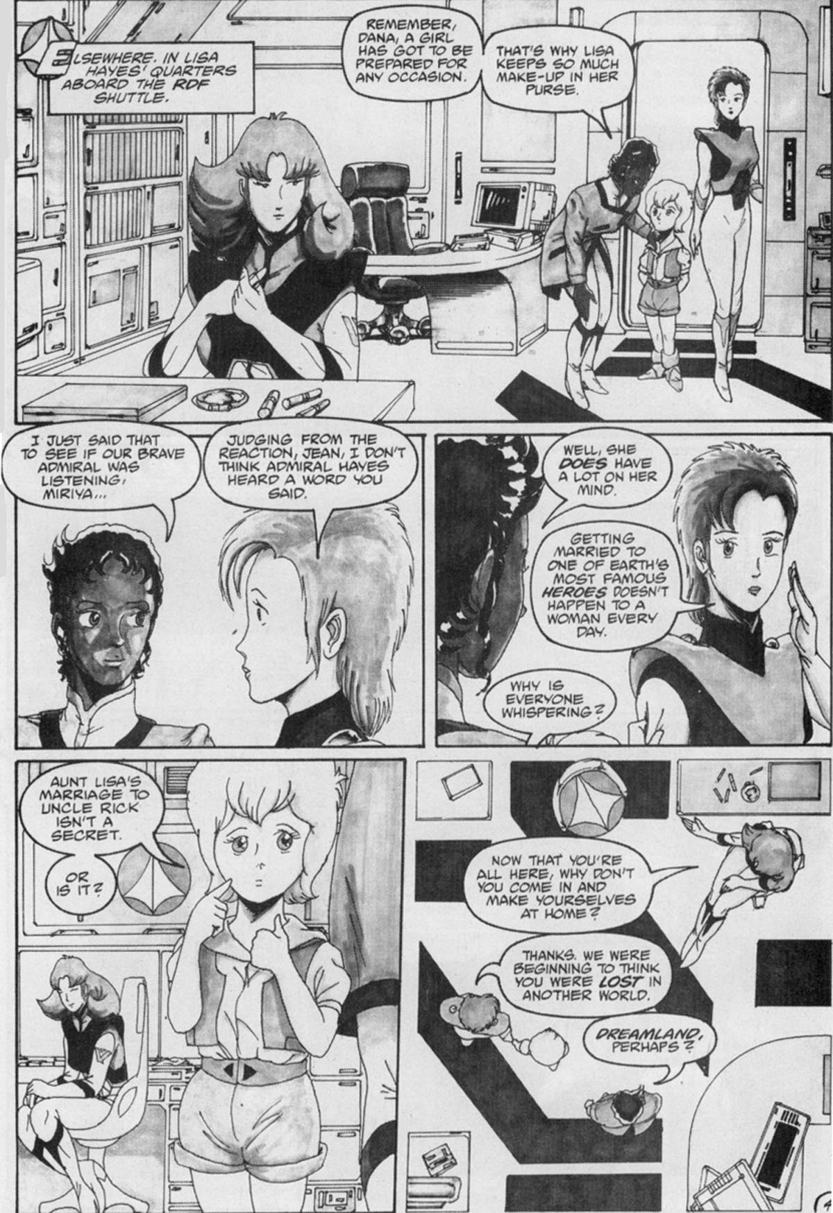 Read online Robotech II: The Sentinels - The Marriage of Rick Hunter and Lisa Hayes comic -  Issue # TPB 1 - 41