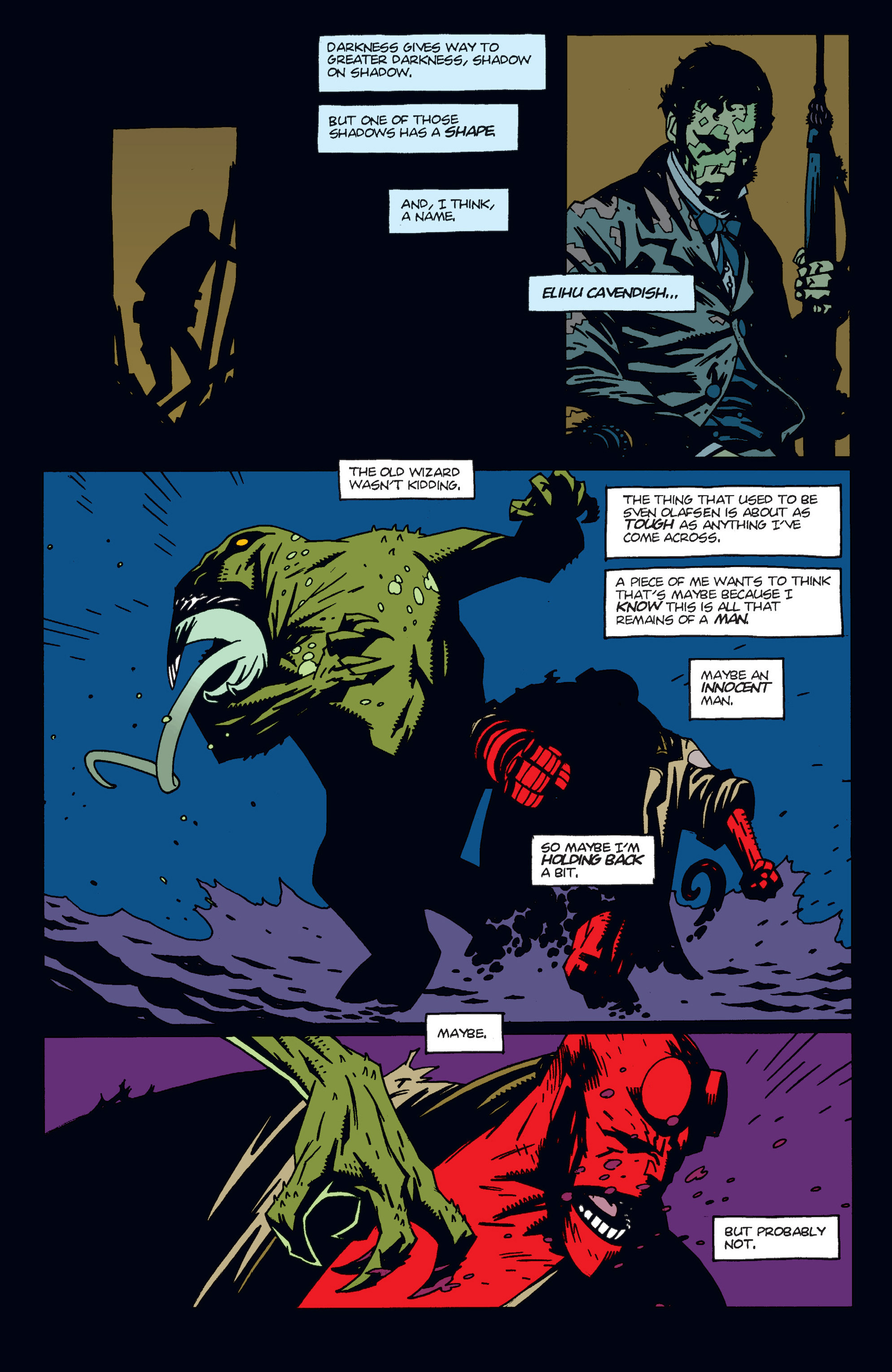 Read online Hellboy comic -  Issue #1 - 73