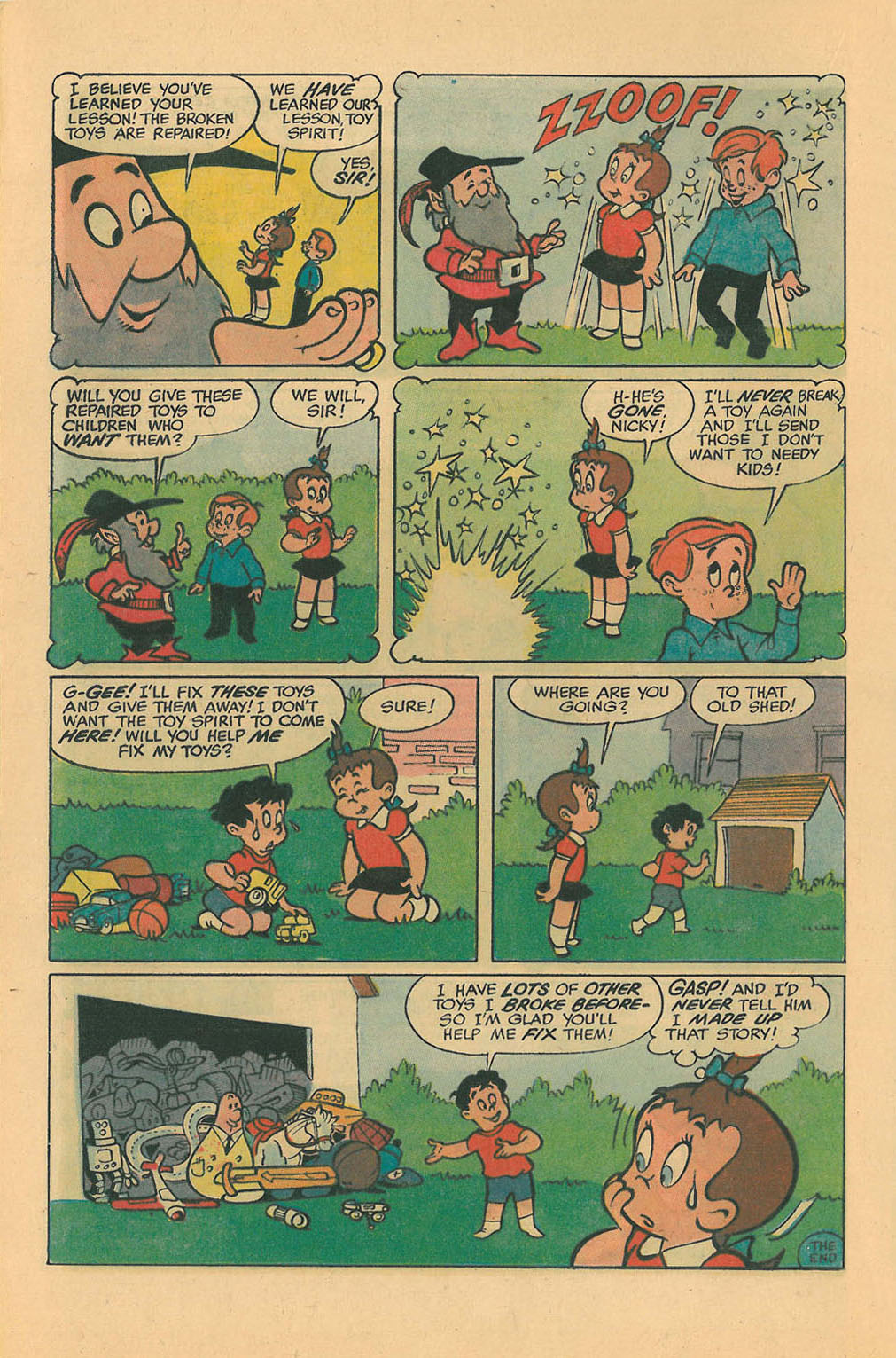 Read online Little Audrey And Melvin comic -  Issue #23 - 16